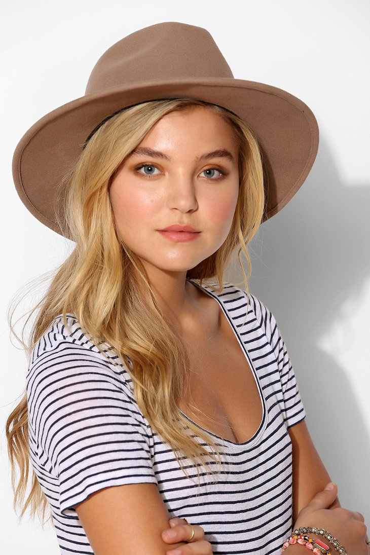 Urban Outfitters Alexa Panama Hat in Tan (Natural) - Lyst