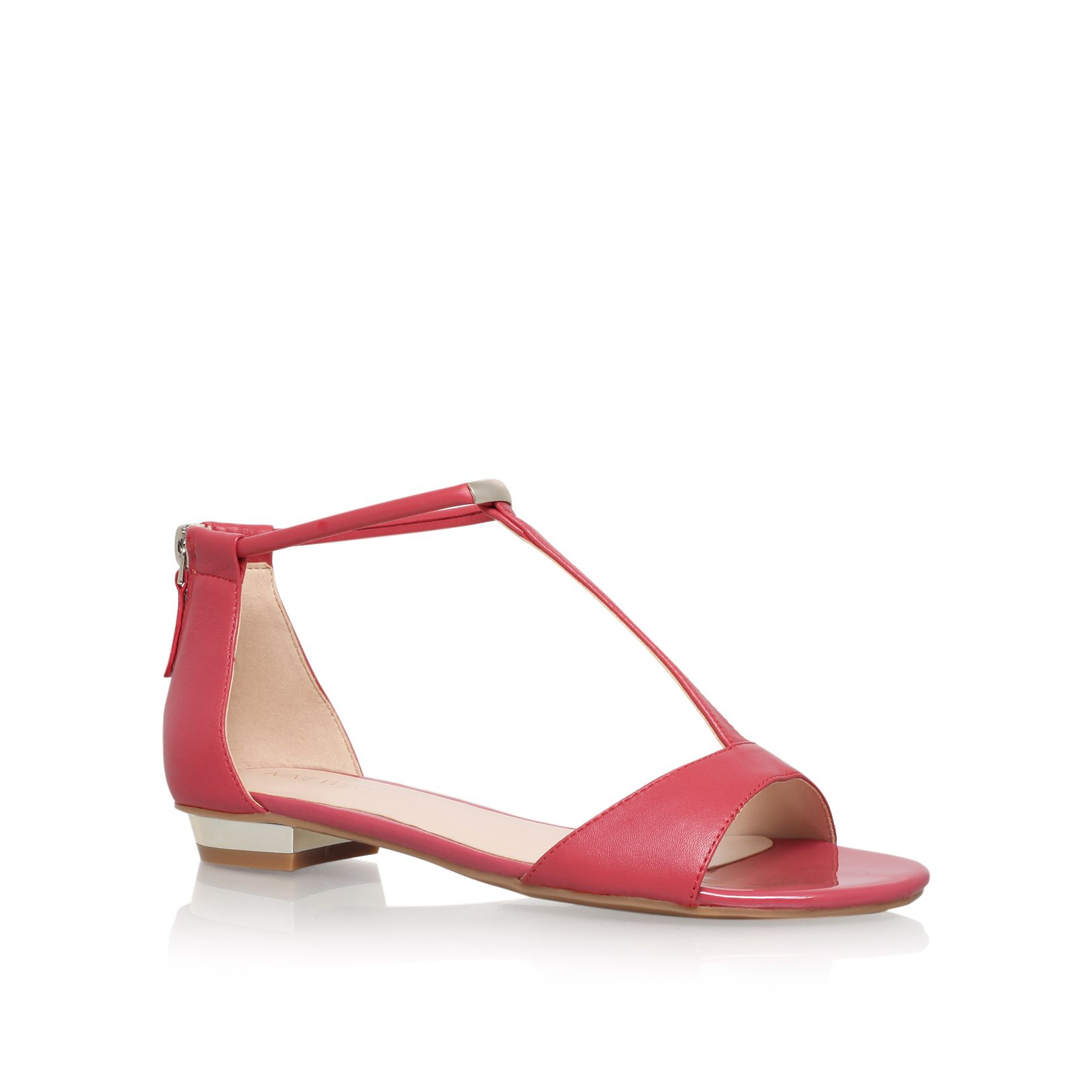 Nine West Ukie flat sandals. Sandals. Flats. Leather. Upper - Leather ... Nine West Ukie flat sandals. Sandals. Flats. Leather. Upper - Leather ...