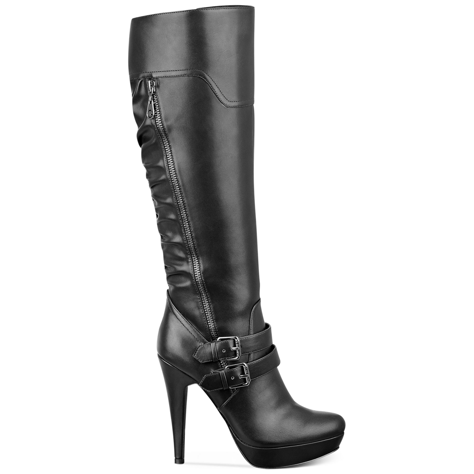 platform dress boots