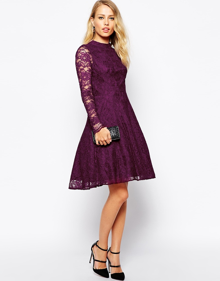 coast purple dress
