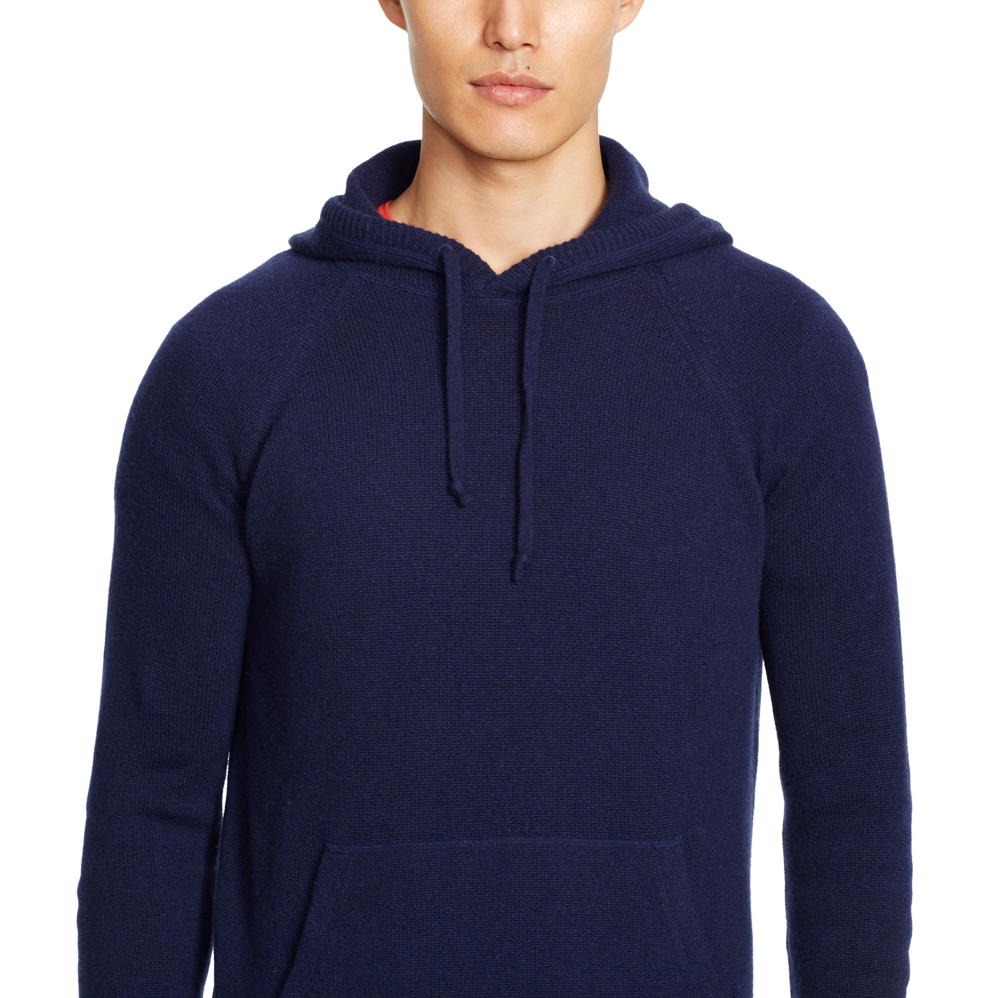 Polo Ralph Lauren Cashmere Hoodie in Bright Navy (Blue) for Men - Lyst