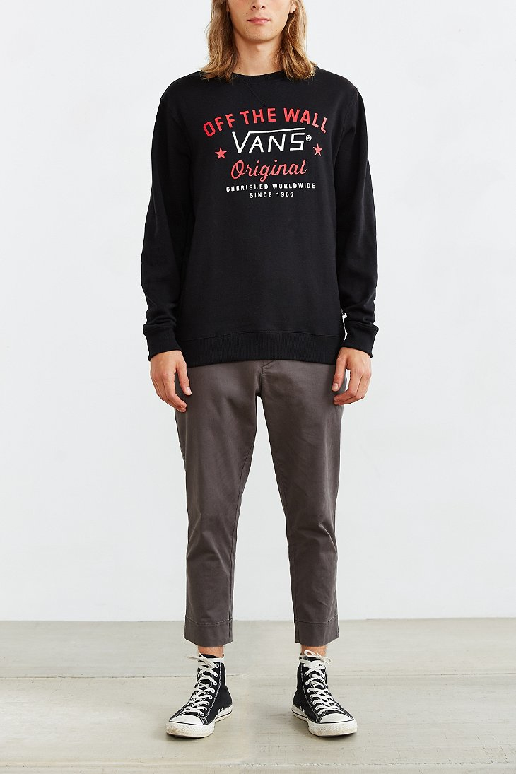 vans crew sweatshirt