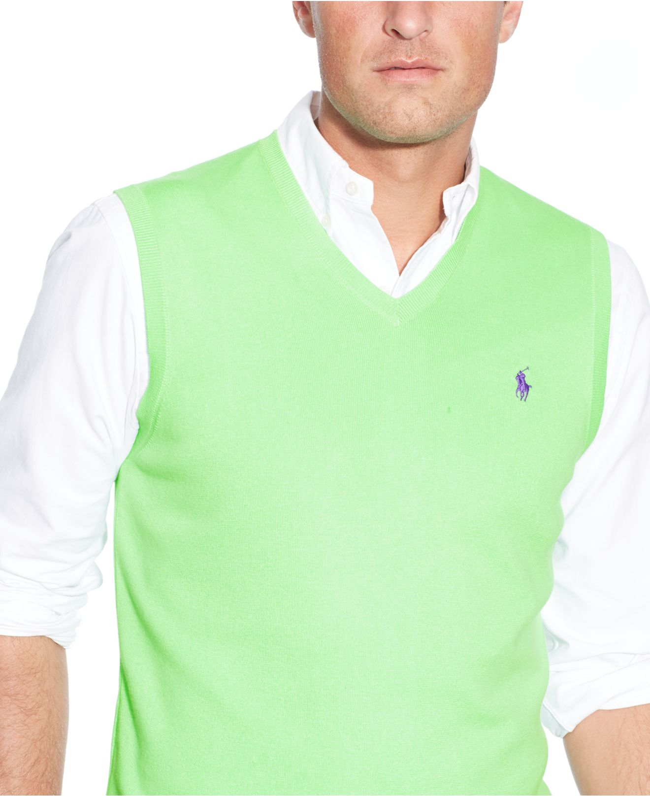 polo sweater vest big and tall