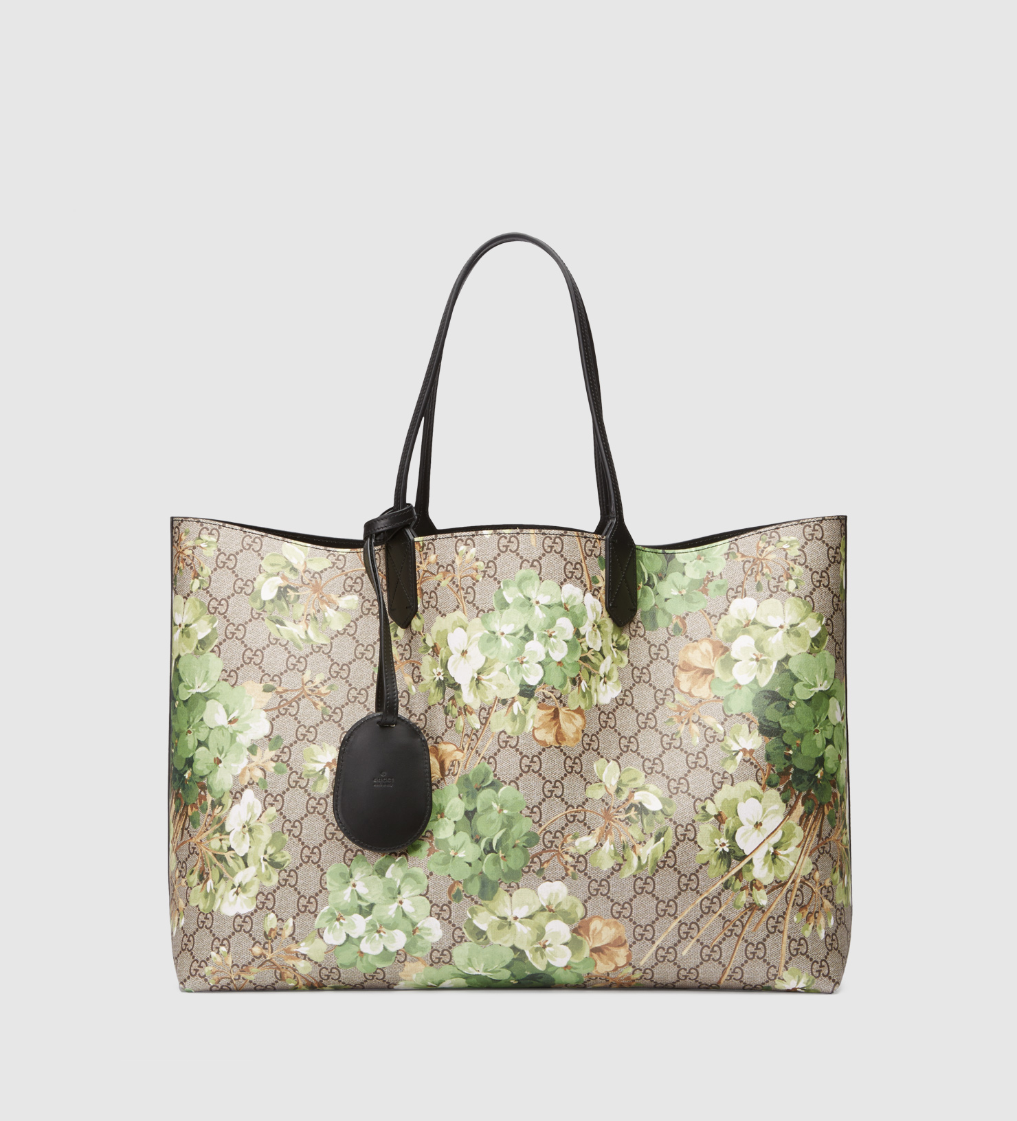 gucci blooms reversible tote