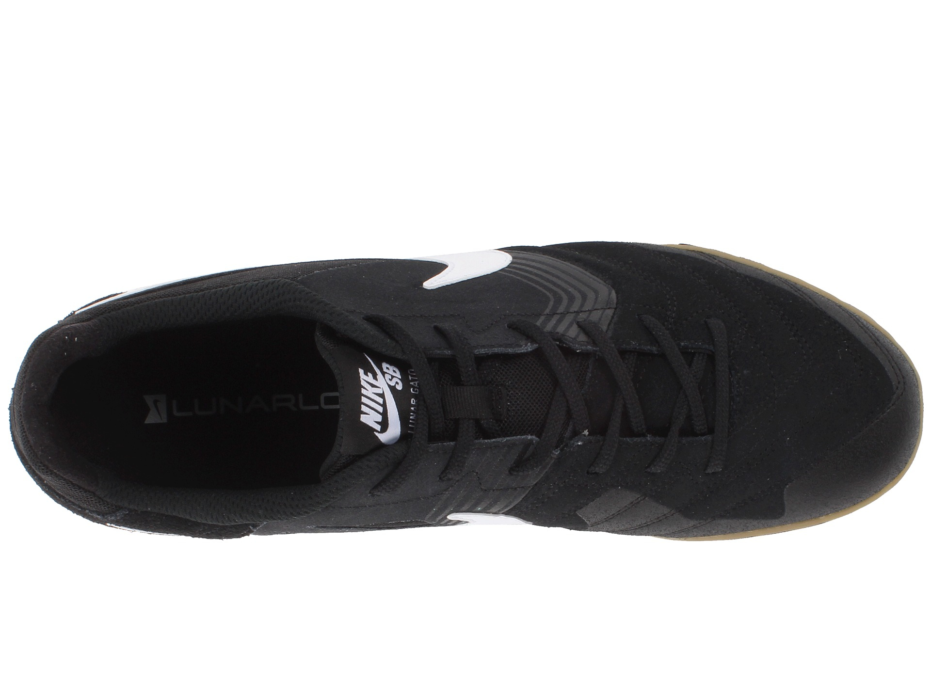 Nike Sb Lunar Gato in Black for Men | Lyst