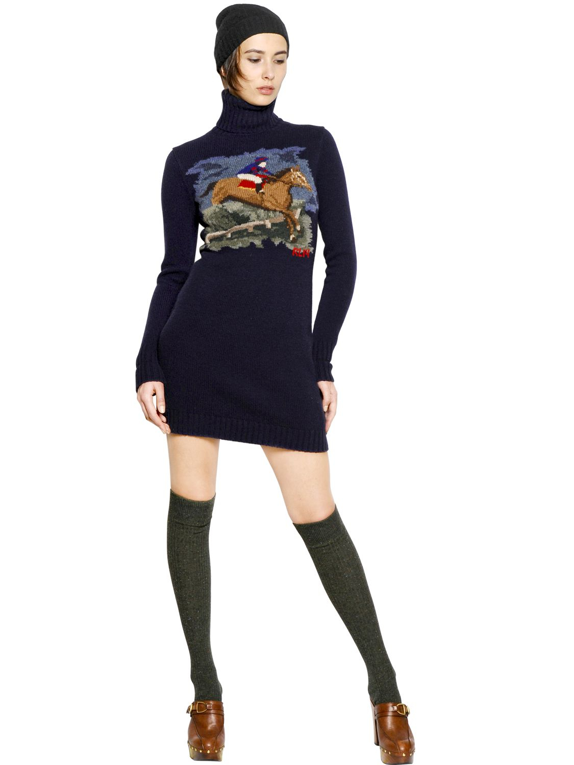 Merino Wool Sweater Dress