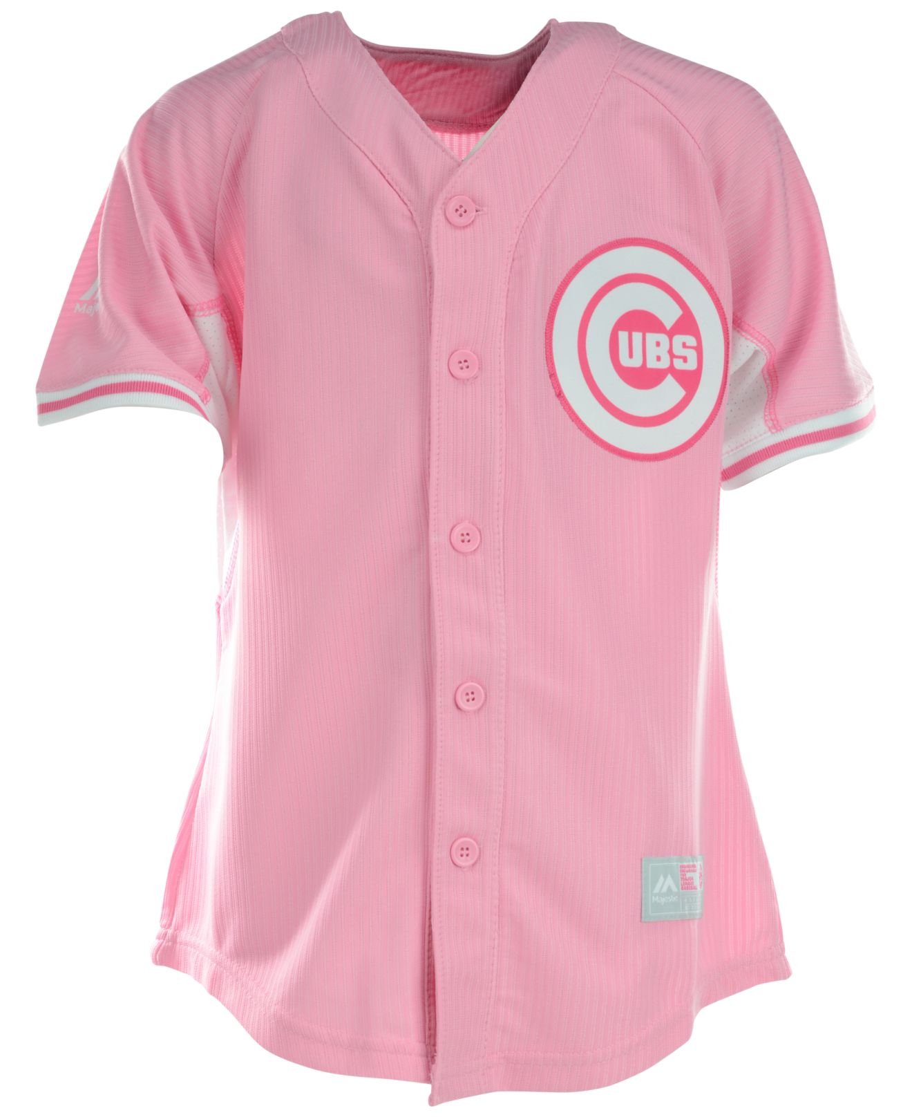 cubs jersey pink