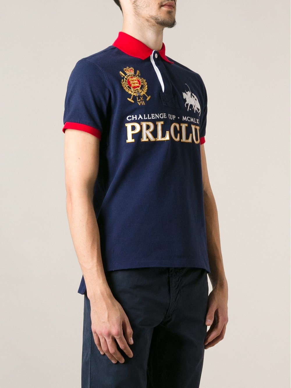 Polo Ralph Lauren Prl Club Polo Shirt in Blue for Men | Lyst