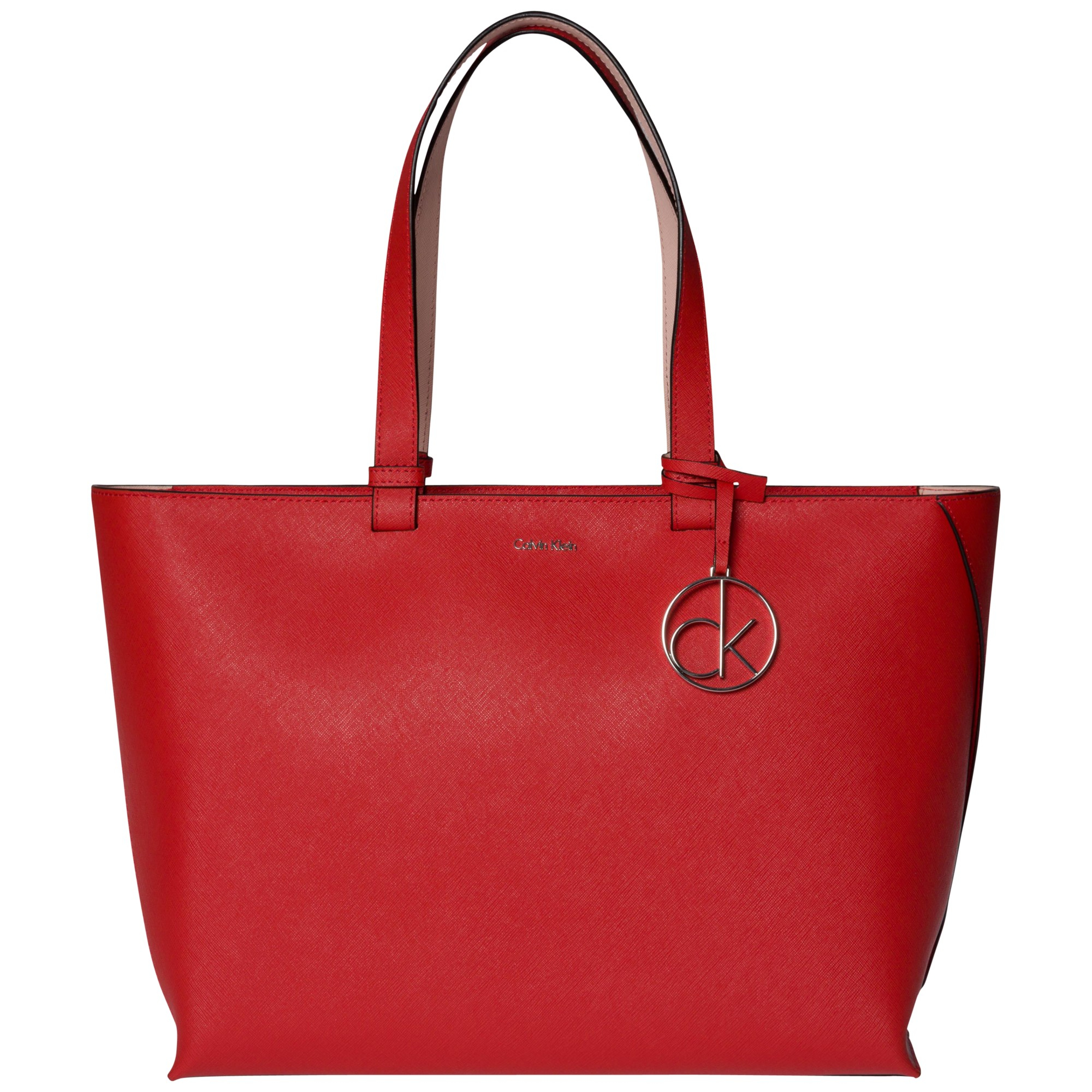 Calvin klein Sofie Large Tote Bag in Red | Lyst