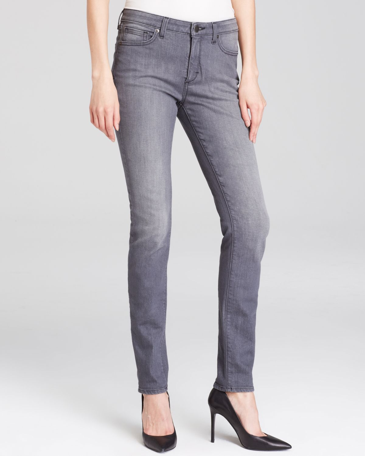 Lyst Spanx Spanx® Denim Classic Skinny Jeans In Grey in Gray
