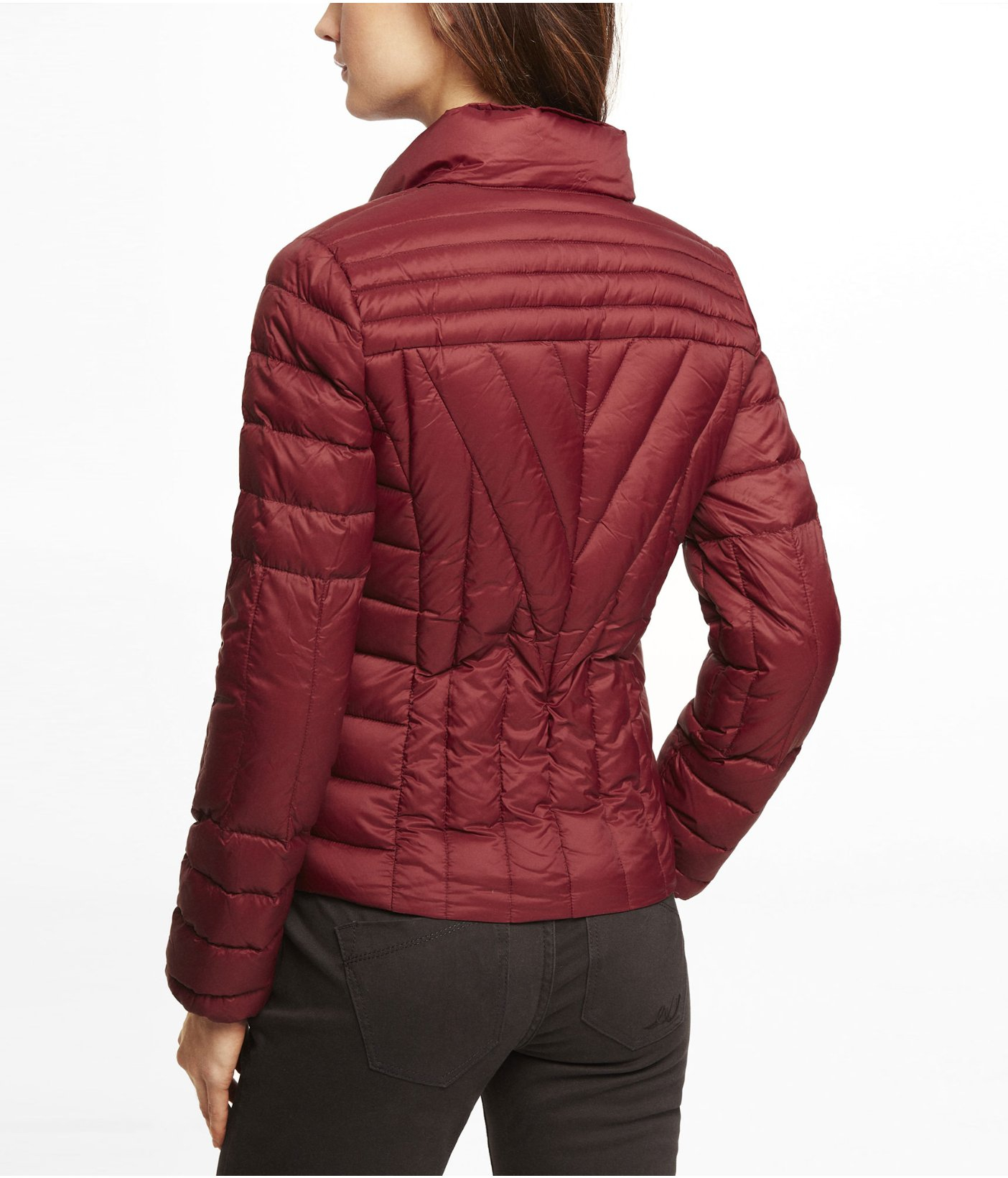 express red puffer jacket