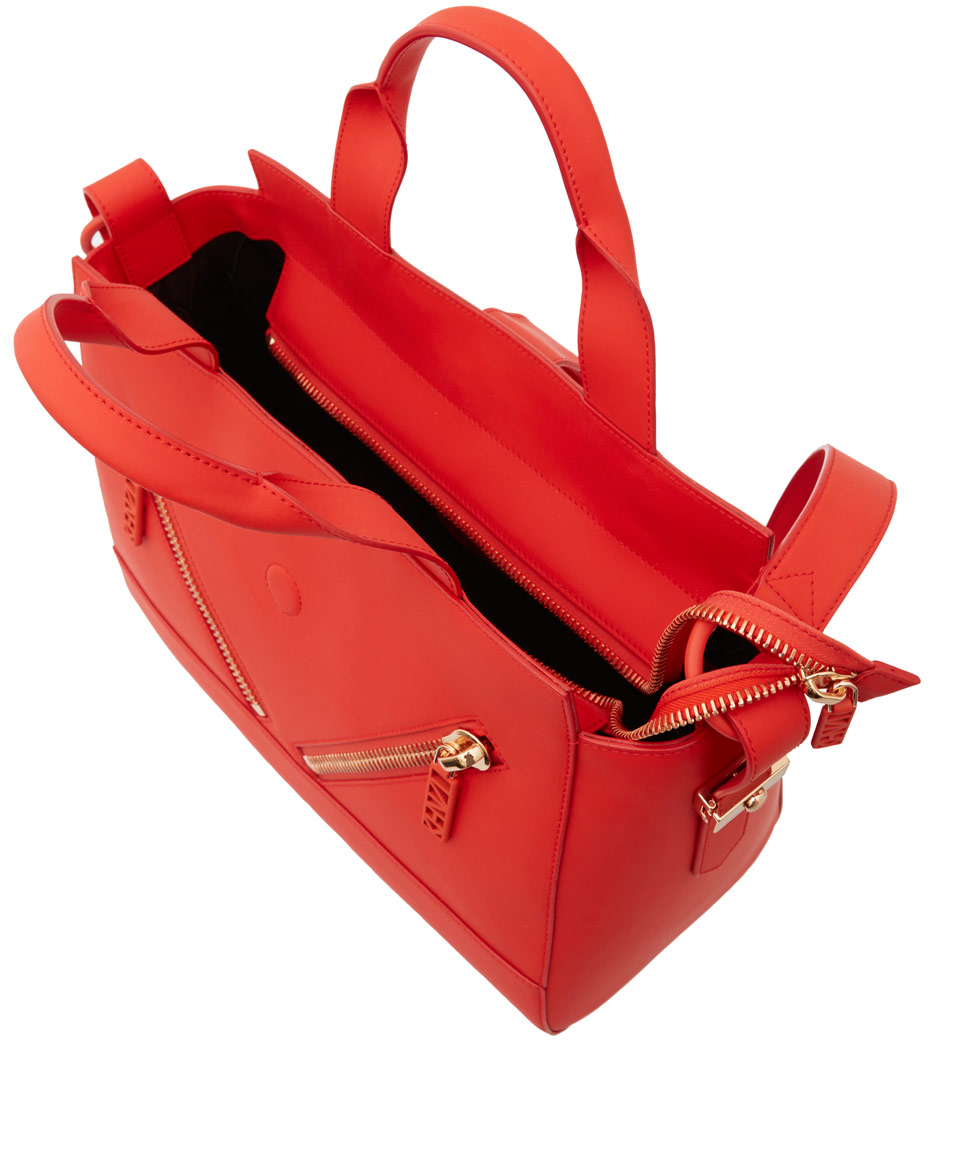 Lyst Kenzo Red Kalifornia Rubber Bag in Red