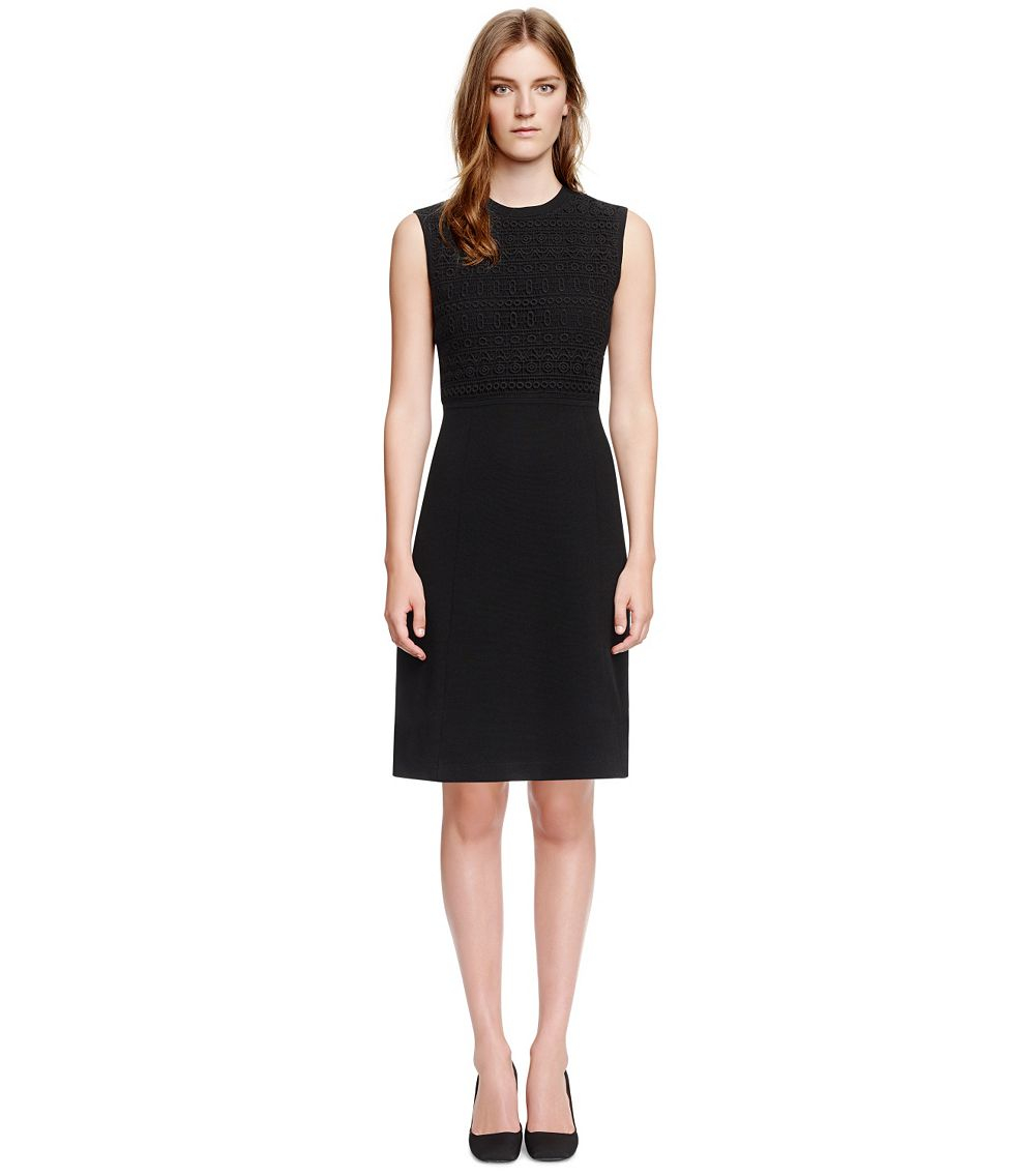 Lyst - Tory Burch Roberta Dress in Black