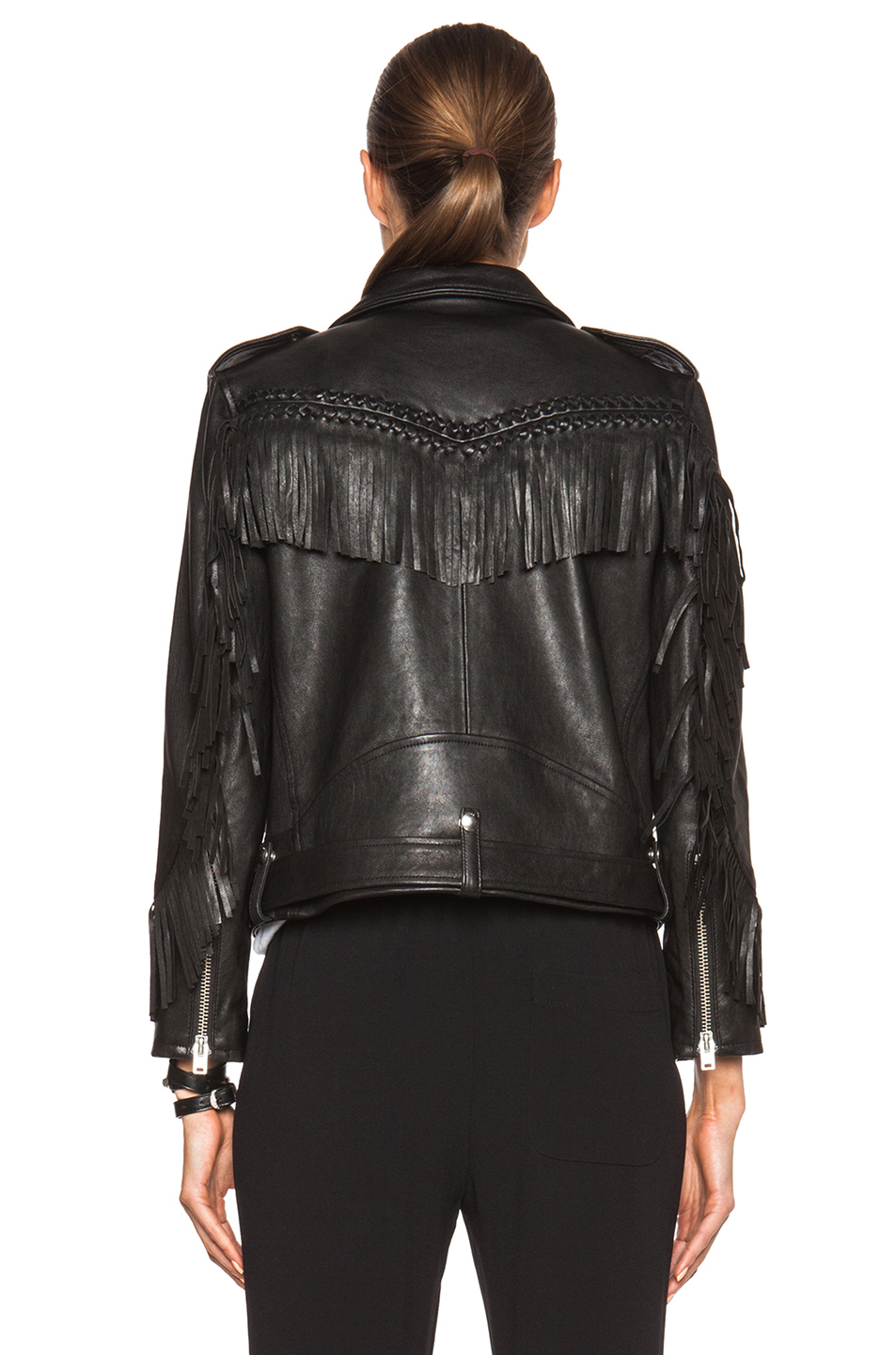 iro fringe leather jacket