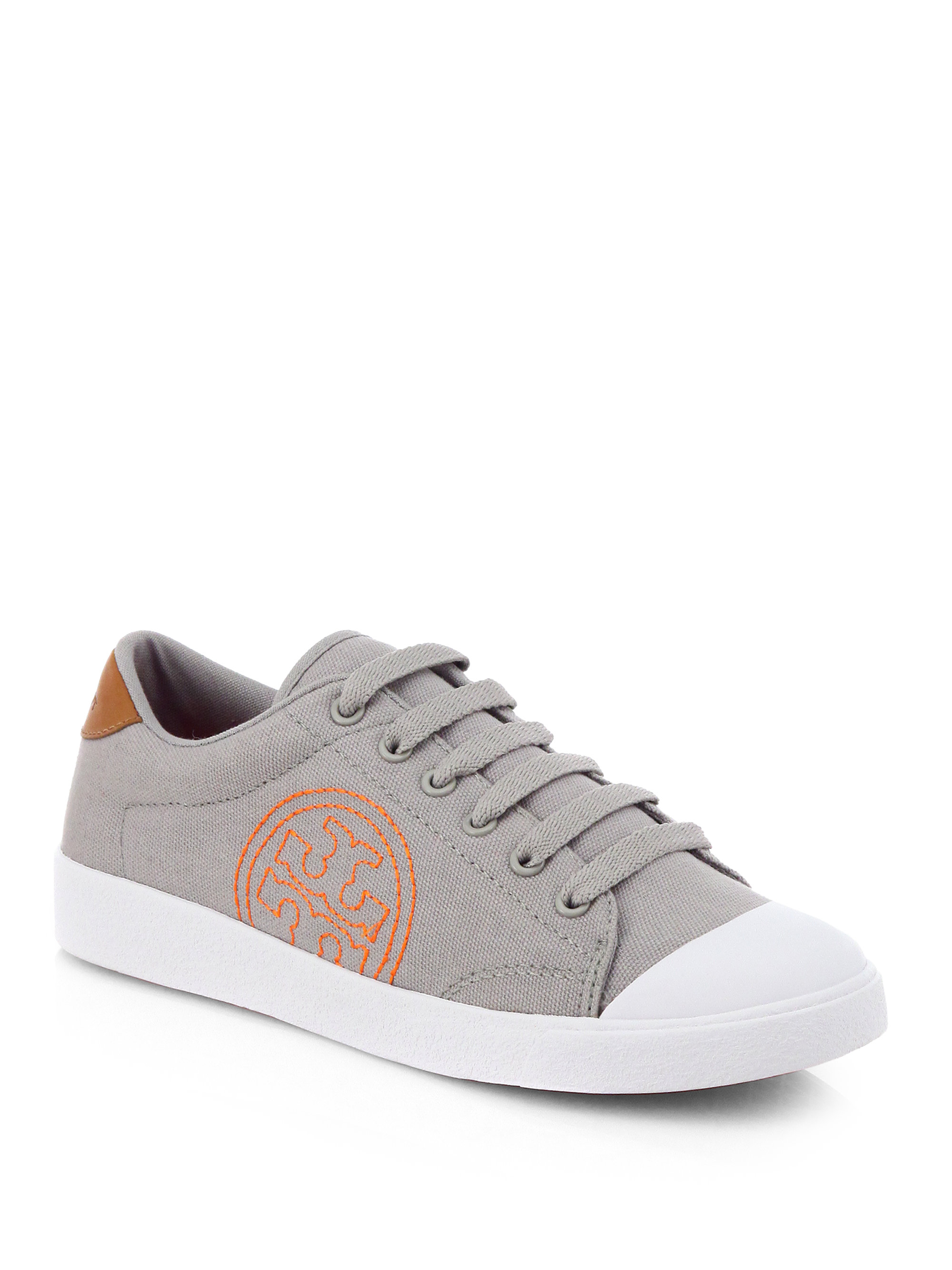 tory burch canvas sneakers