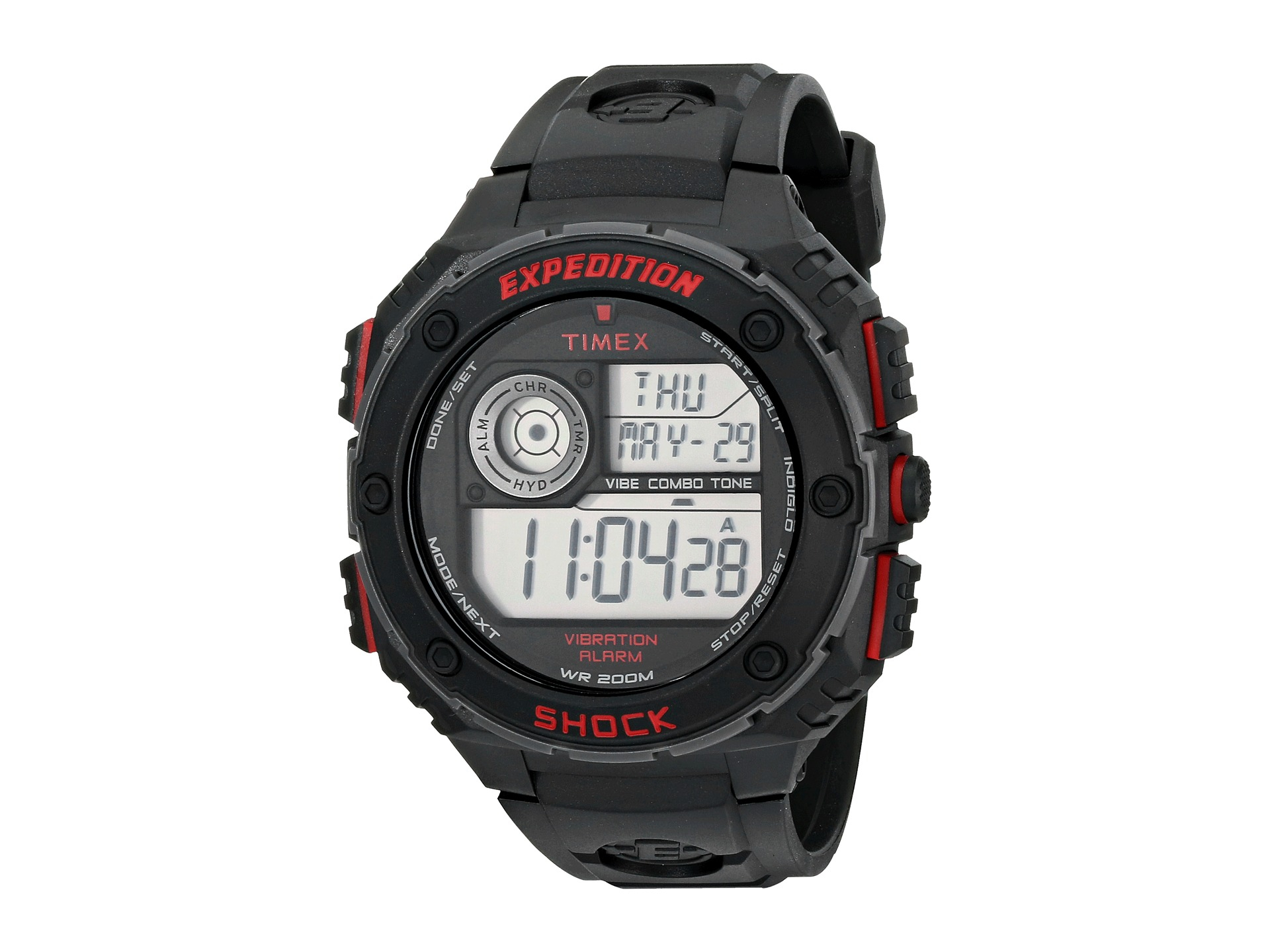timex expedition vibe shock watch
