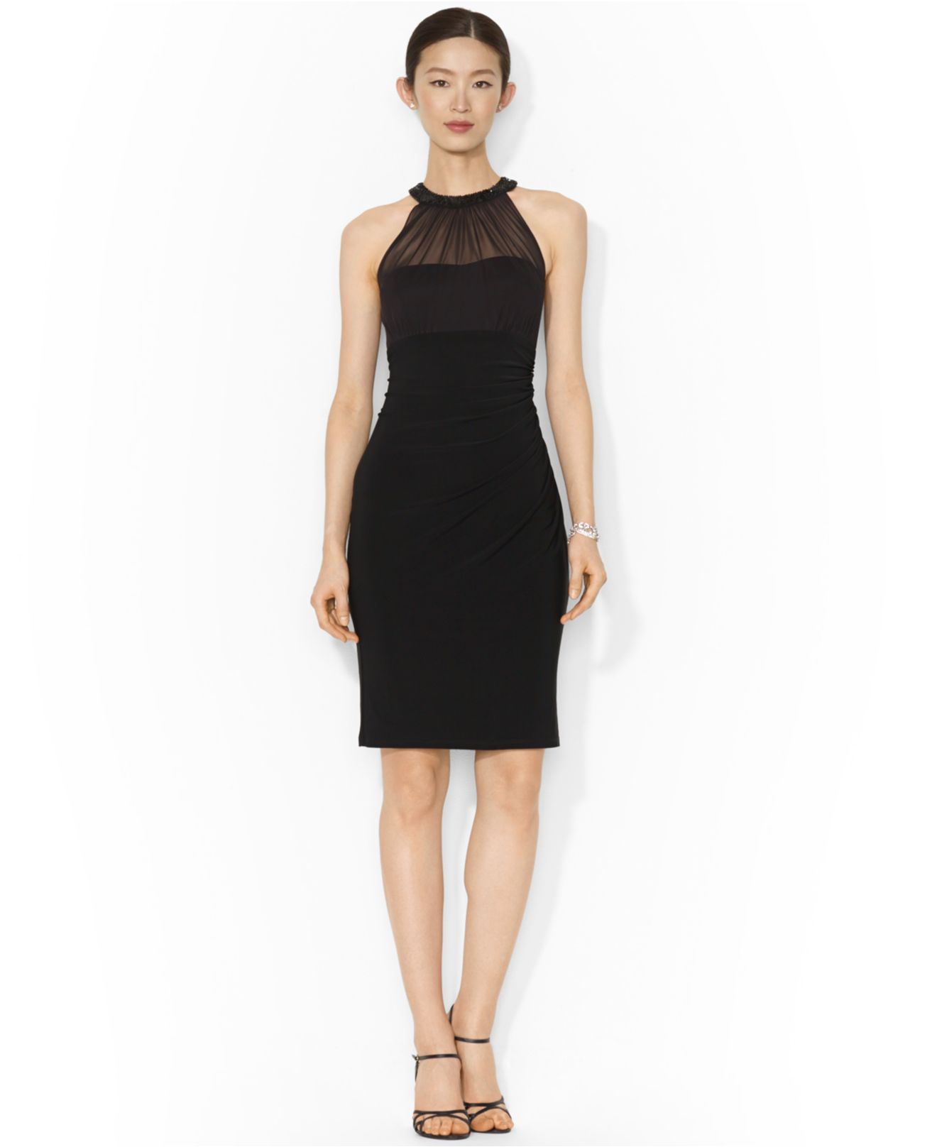 Illusion Halter Dress Flash Sales, 54% OFF | blountindustry.com