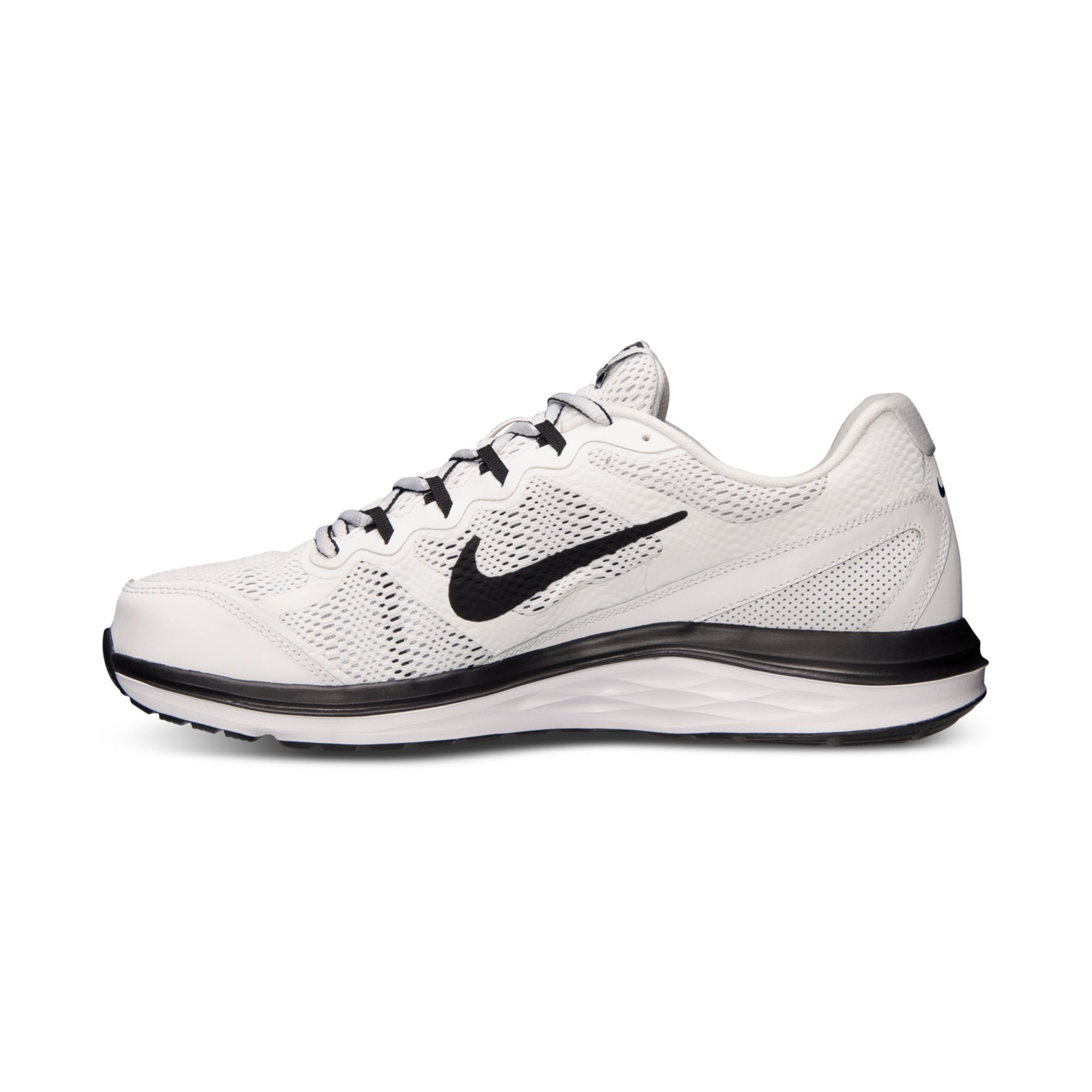 Nike Men'S Dual Fusion Run 3 Sneakers From Finish in White for | Lyst