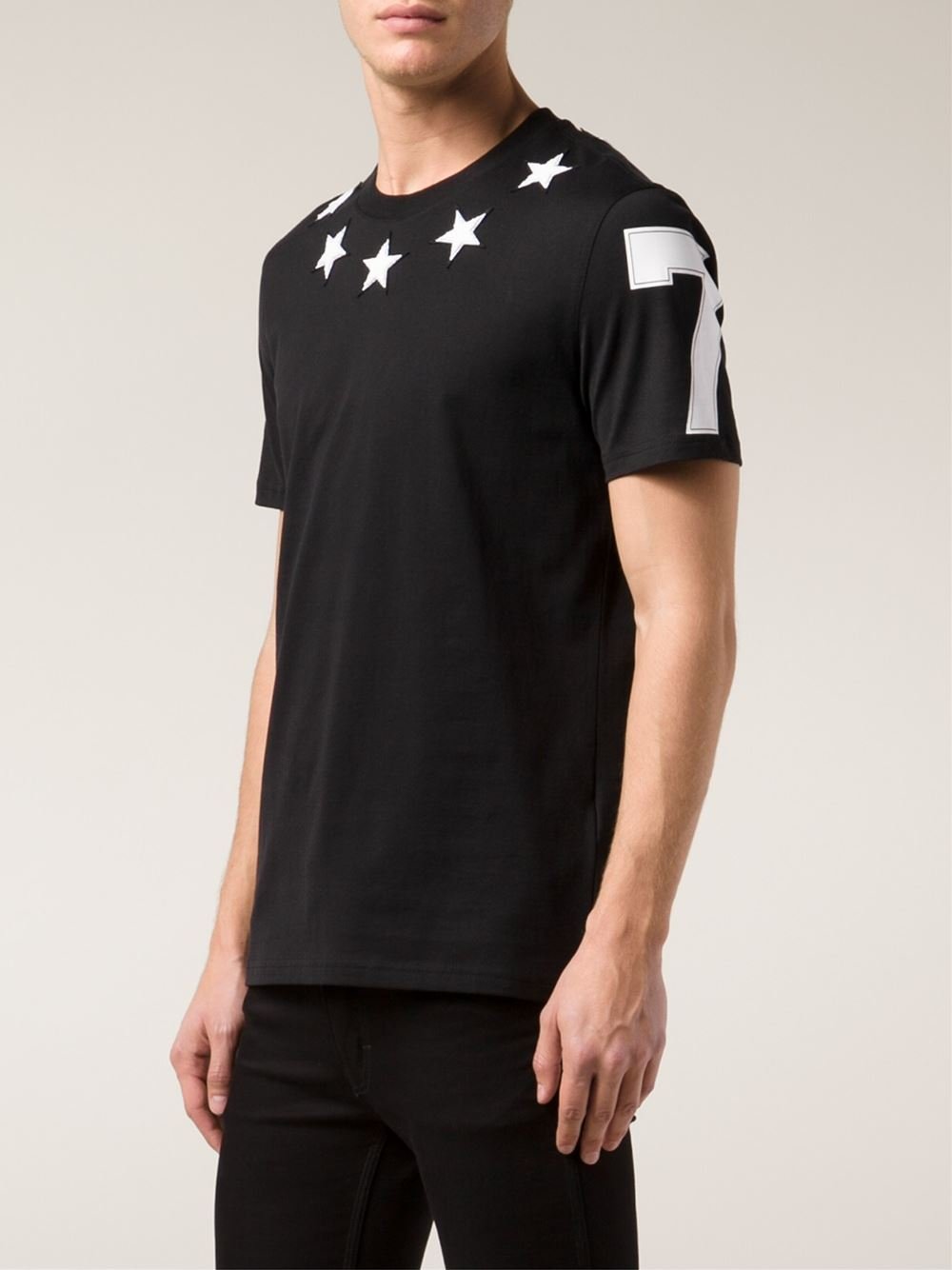 givenchy 2 star t shirt