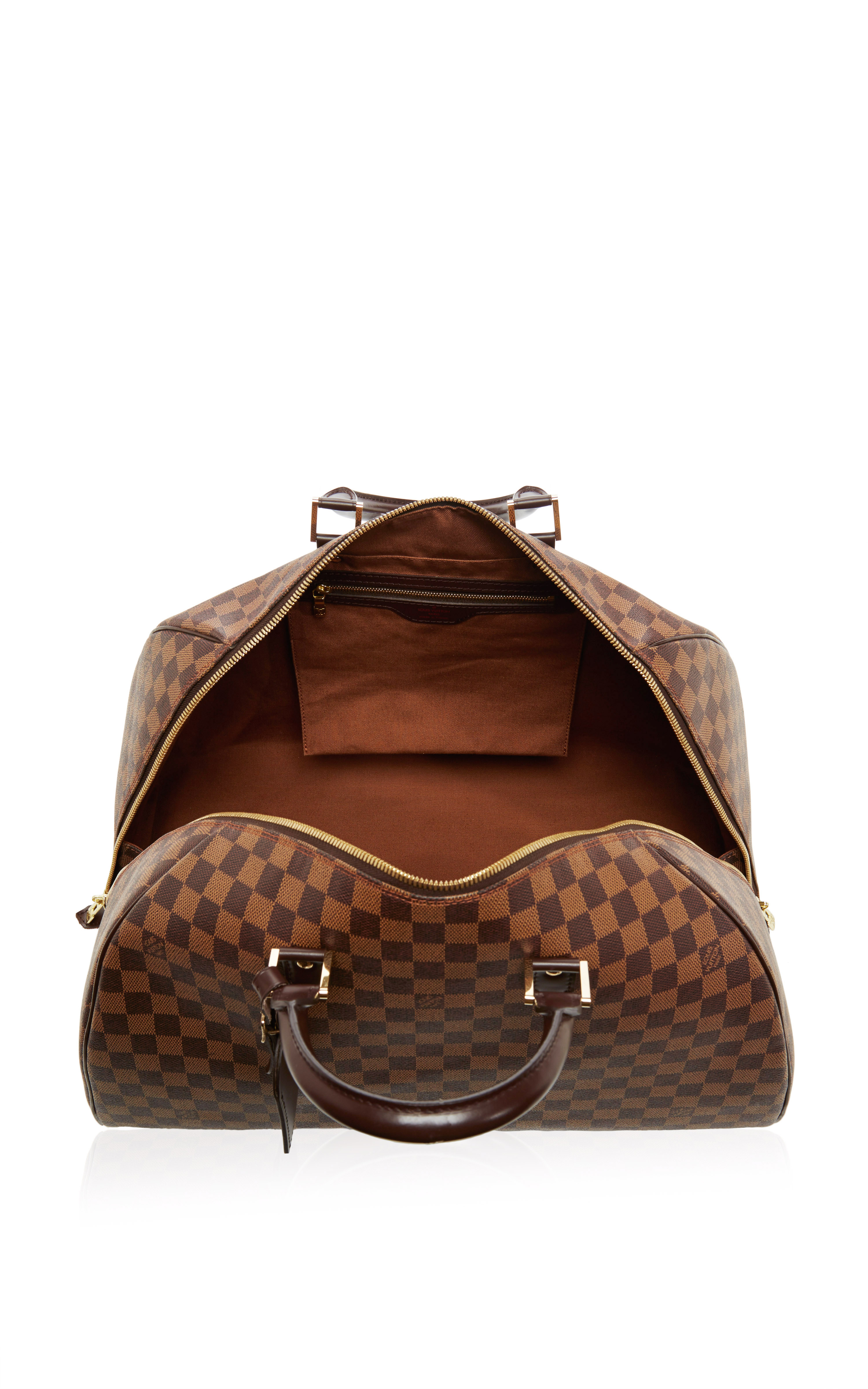 Ribera leather handbag Louis Vuitton Brown in Leather - 38825694