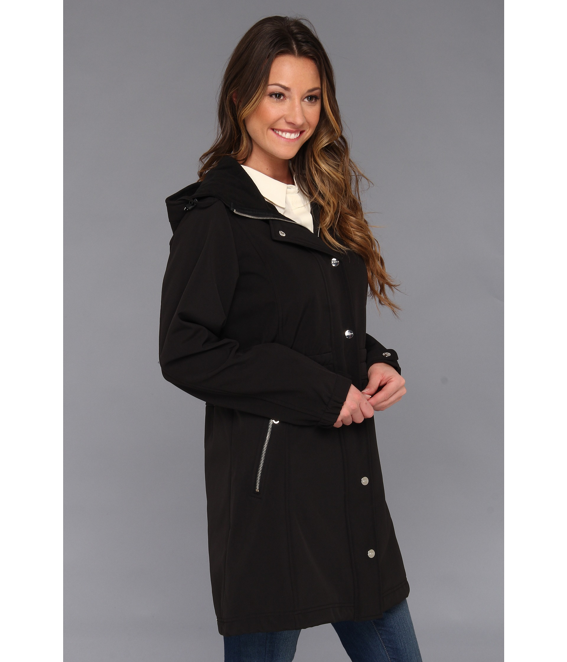 dkny soft shell jacket