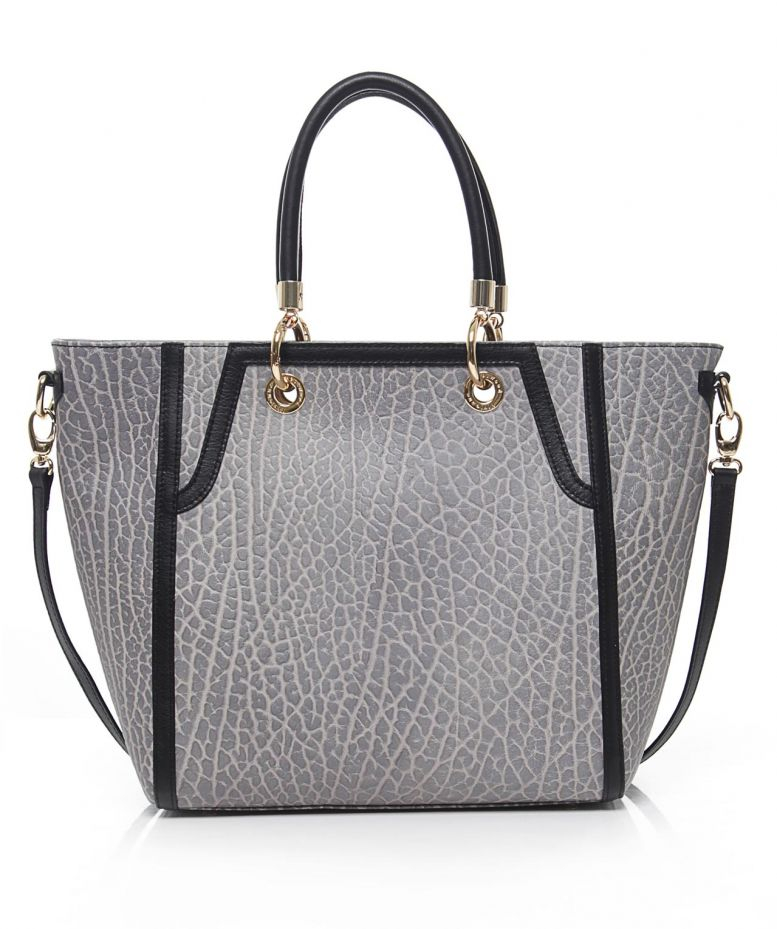 Vivienne Westwood Victoria Trim Shopper Bag in Grey (Gray) - Lyst