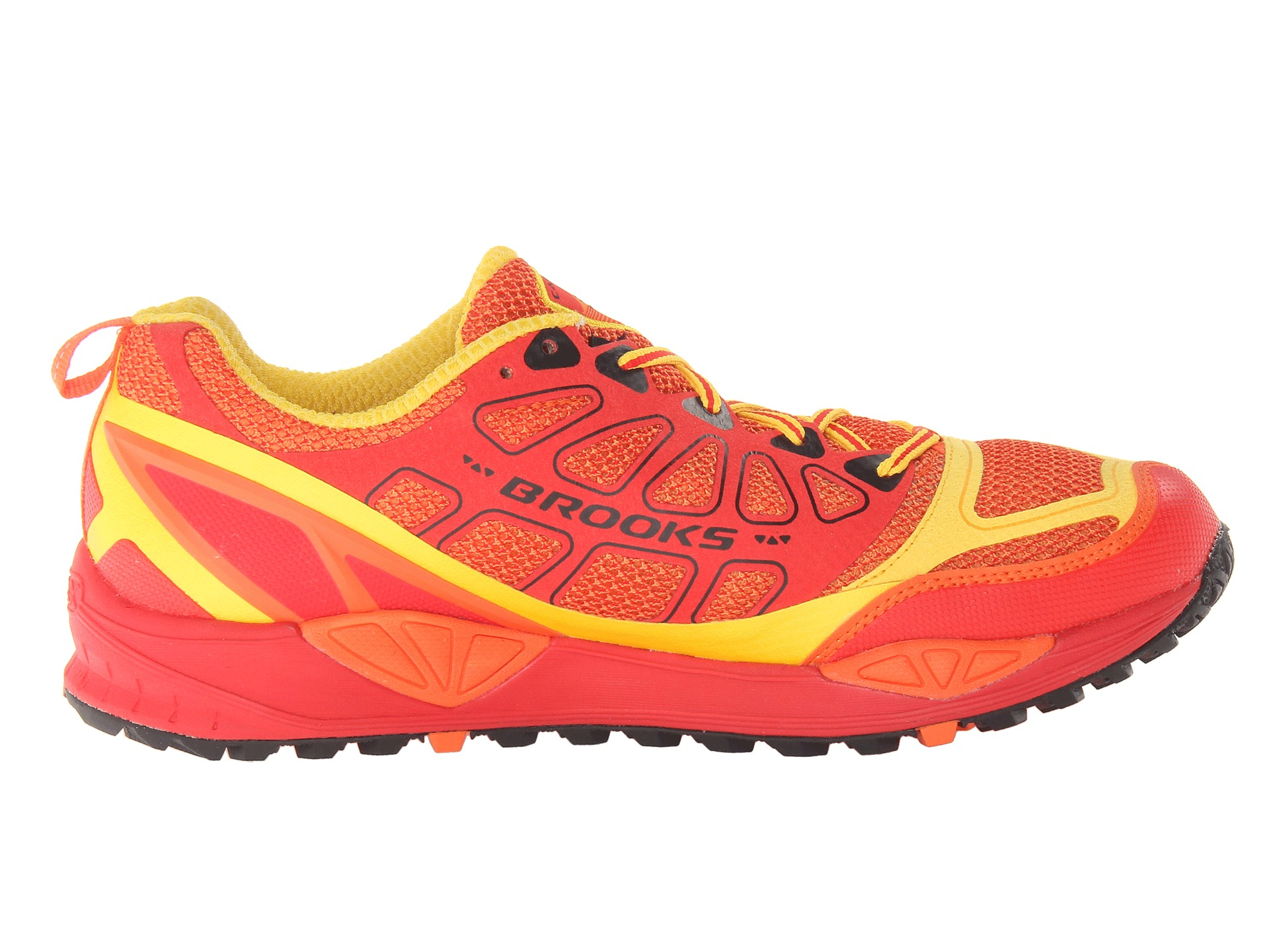 brooks cascadia 9 mens red