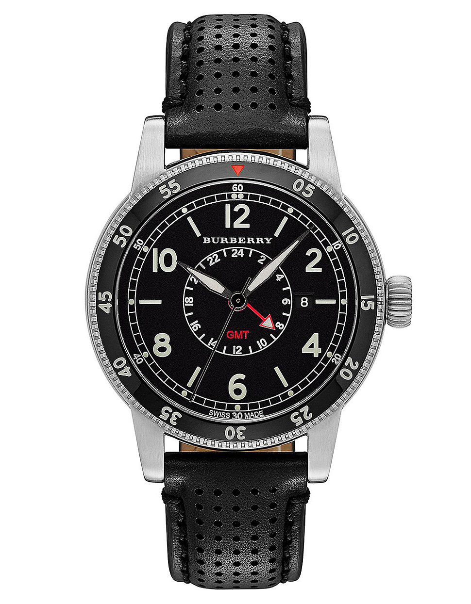 Burberry Mens The Utilitarian Watch in Black for Men