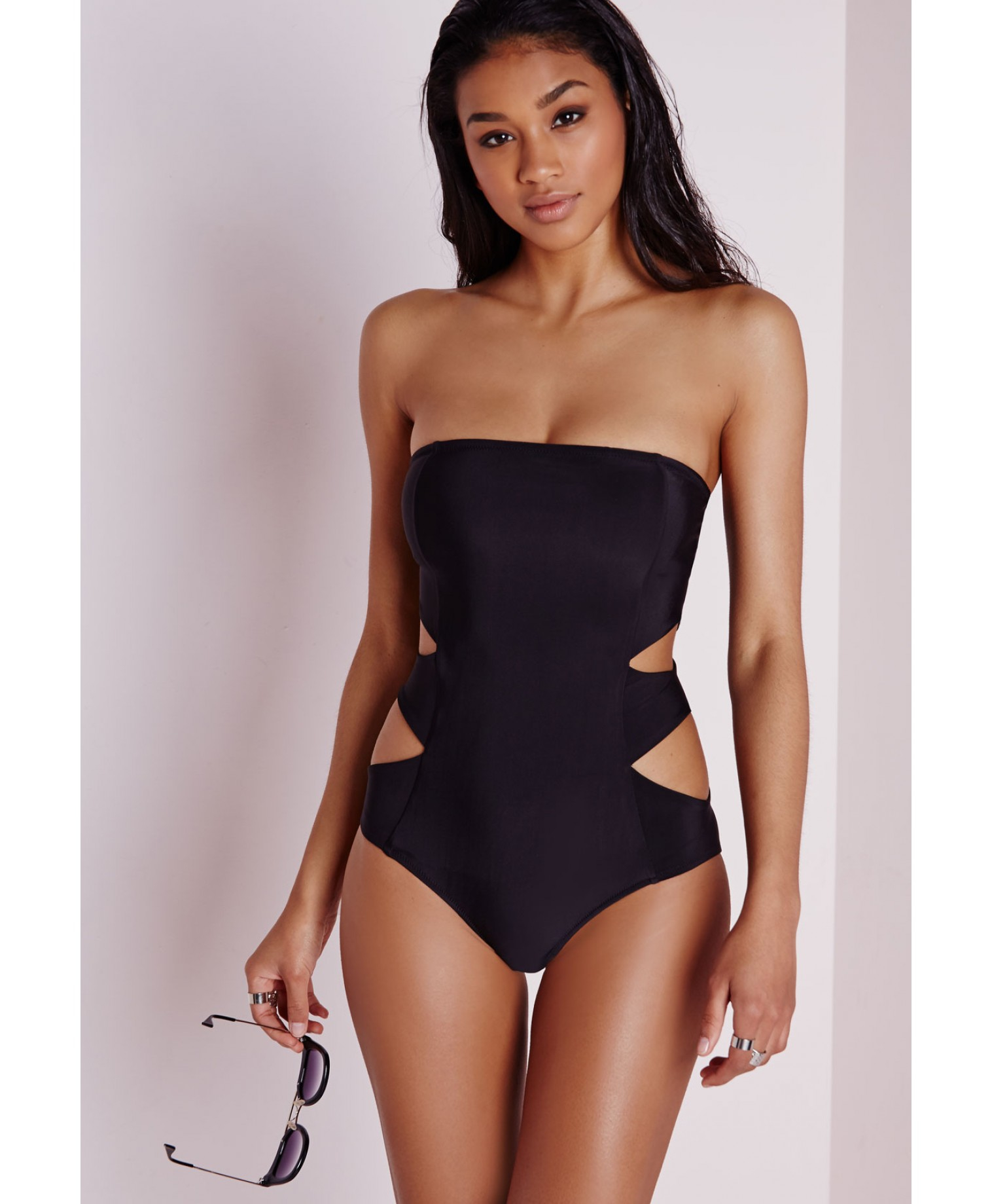 missguided cut out swimsuit