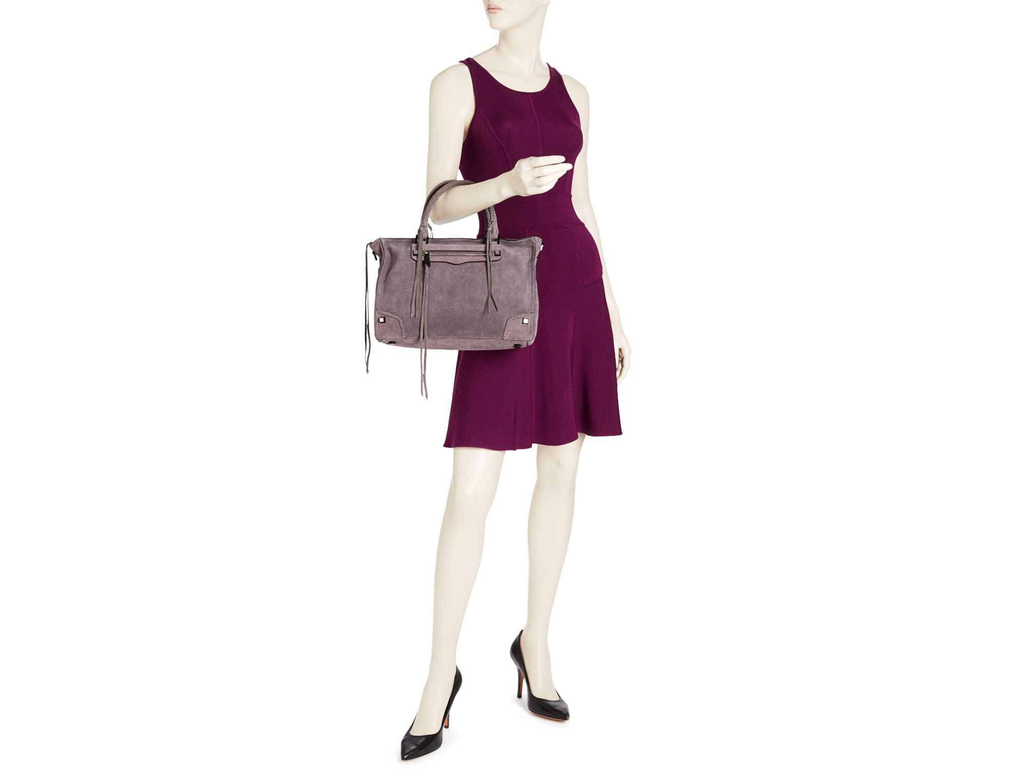 rebecca minkoff regan nubuck satchel
