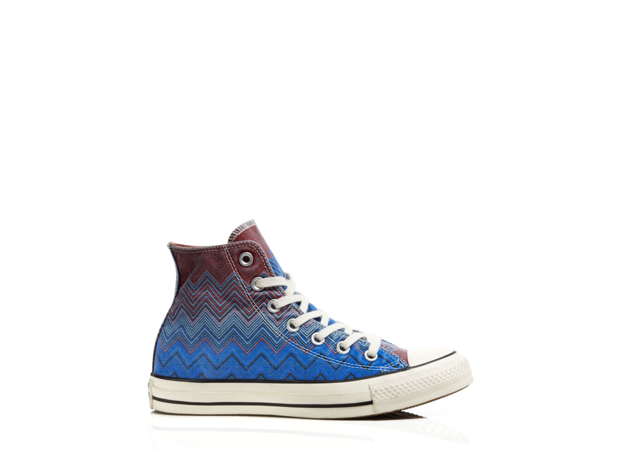Converse Chuck Taylor All Star Missoni High Top Sneakers in Blue | Lyst