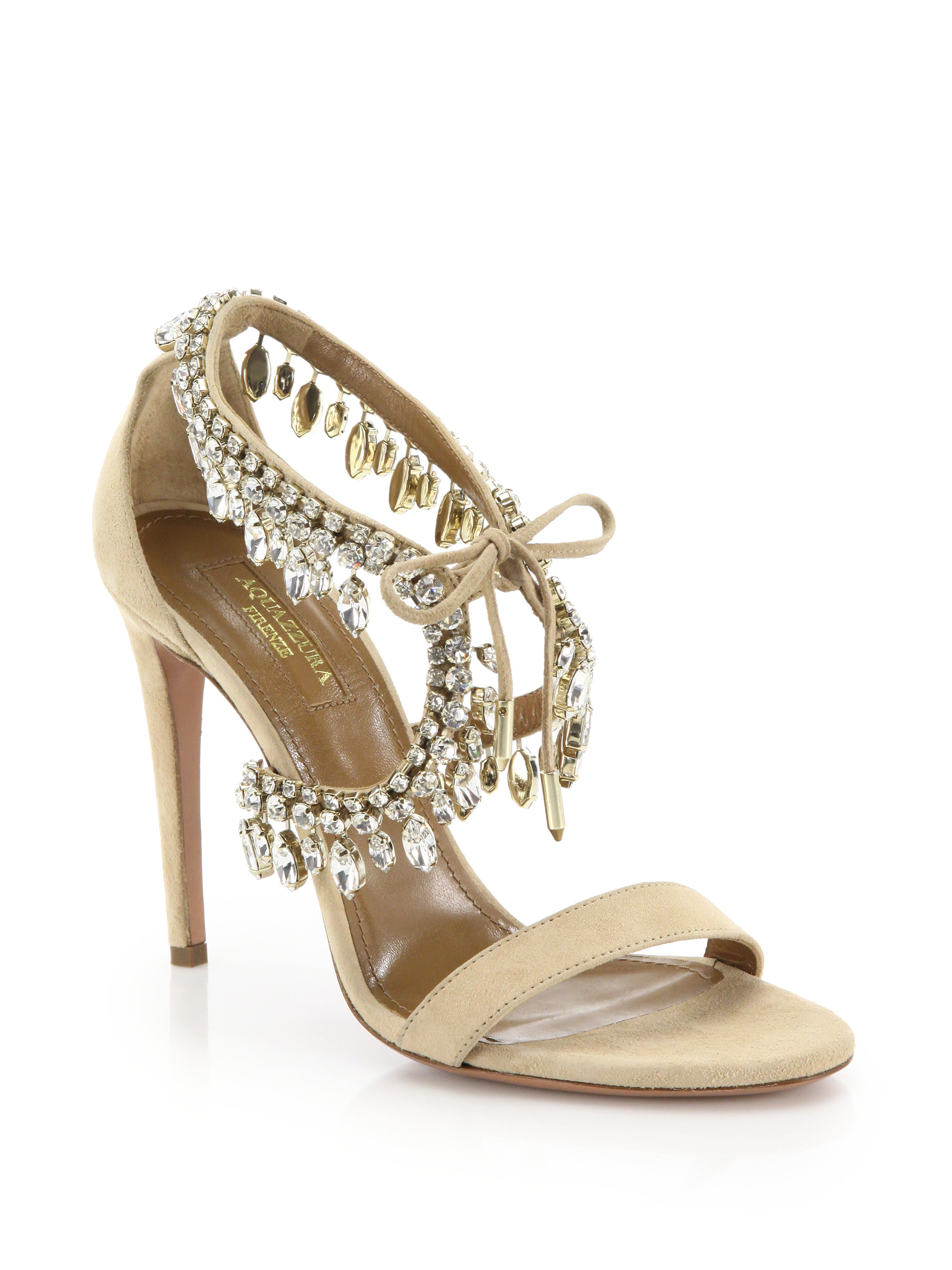 crystal fringe shoes