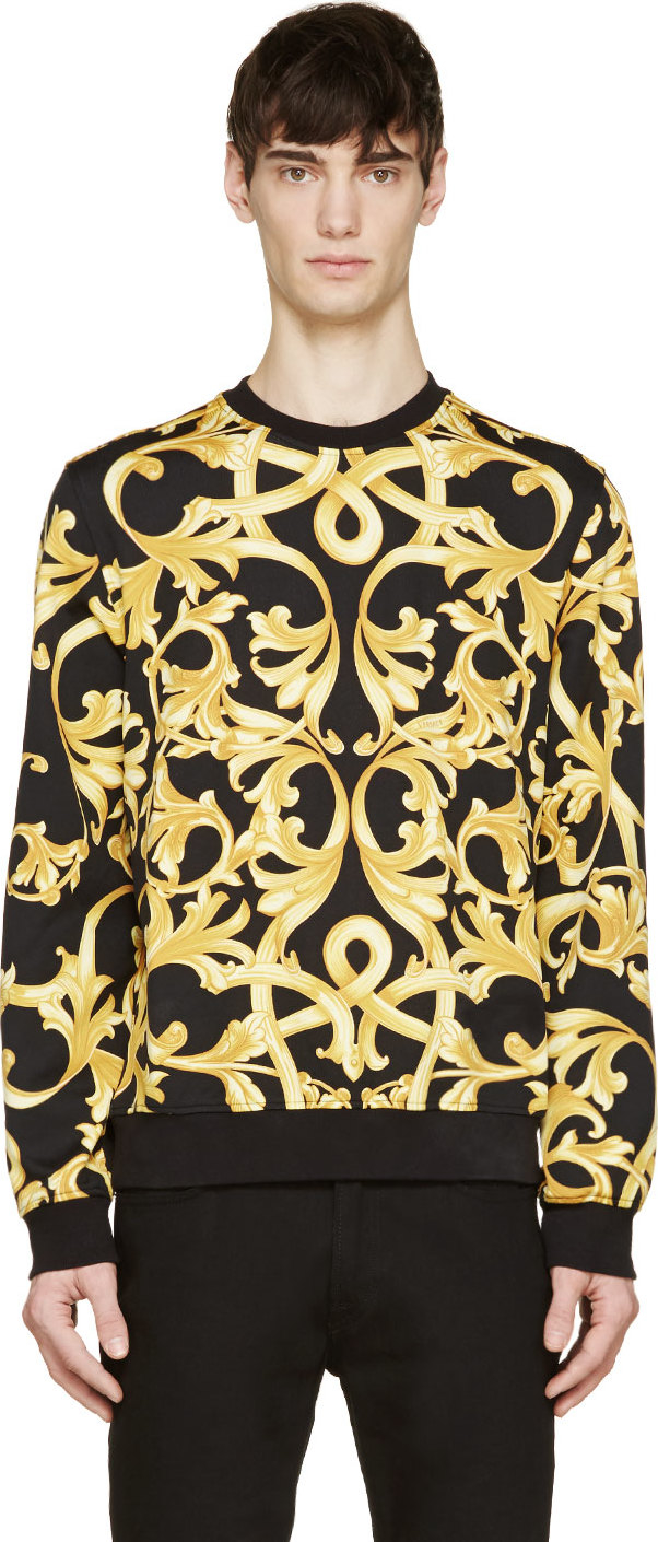 versace baroque sweater