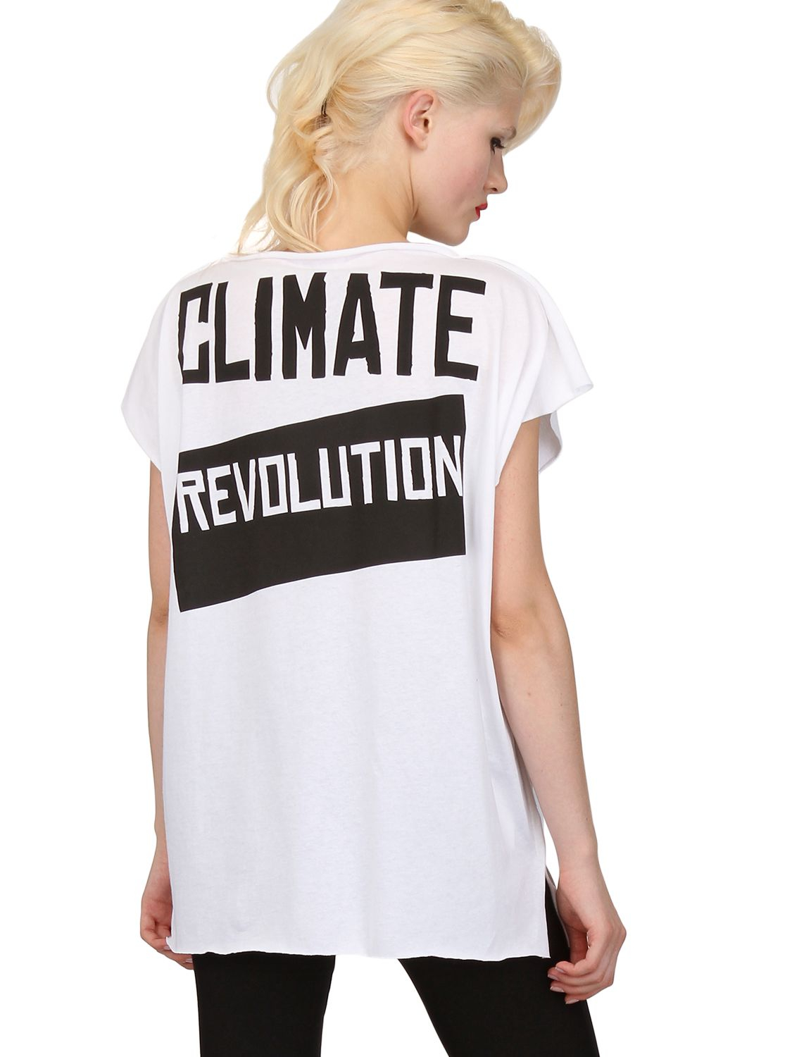 Vivienne Westwood Climate Revolution Cotton Jersey T-shirt in 