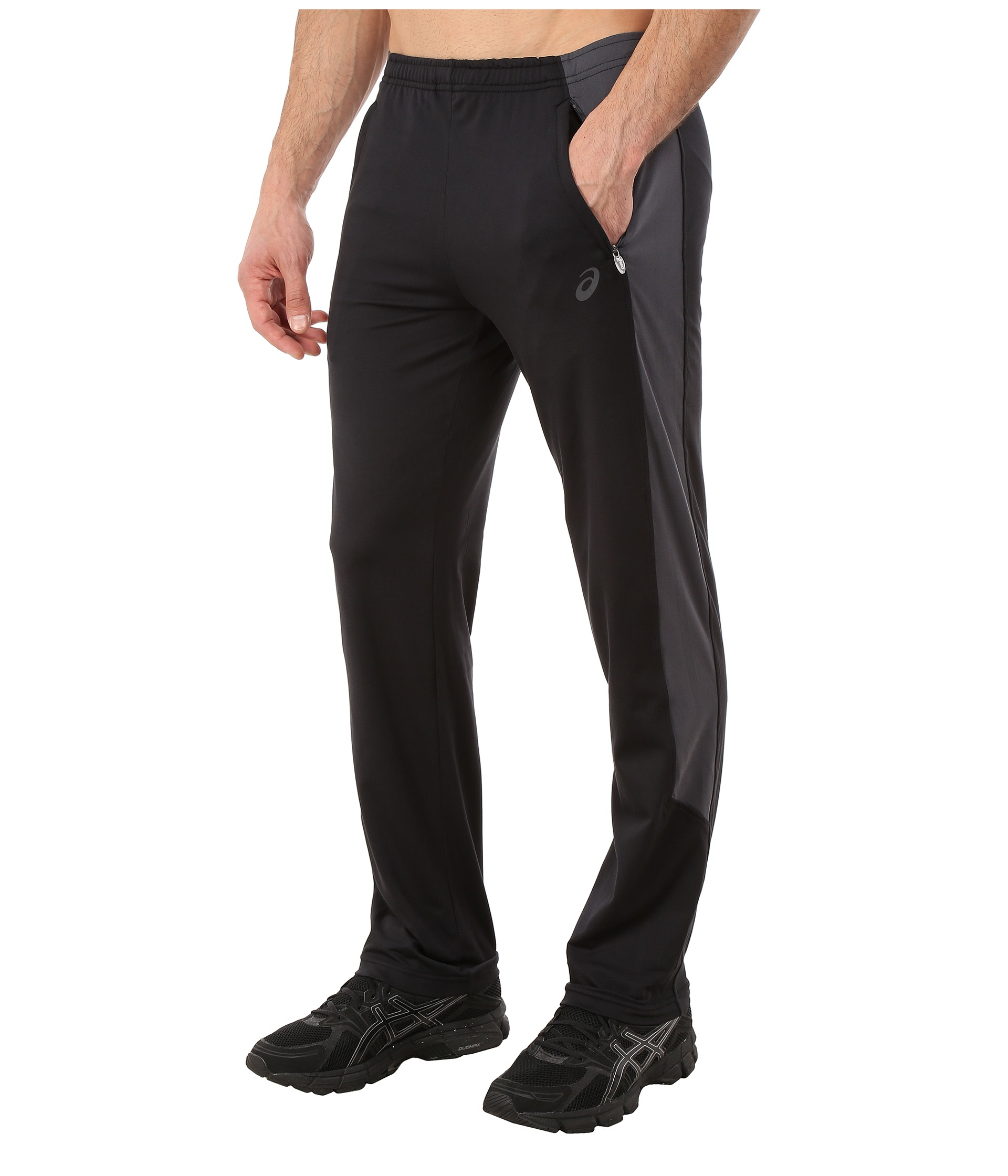 Asics Synthetic Thermopolis® Pants in Black for Men - Lyst