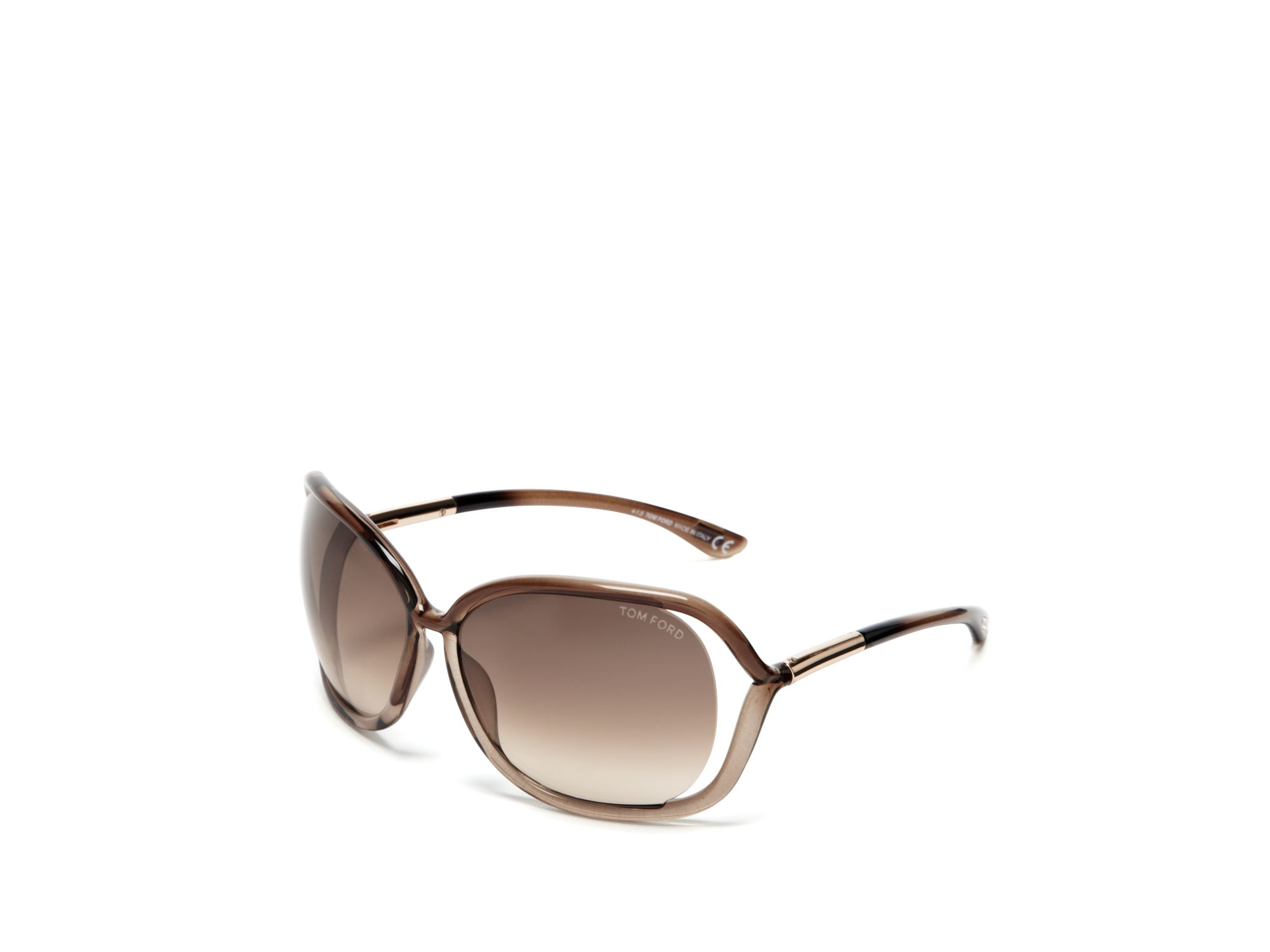 Tom Ford Raquel Sunglasses, 63mm in Metallic