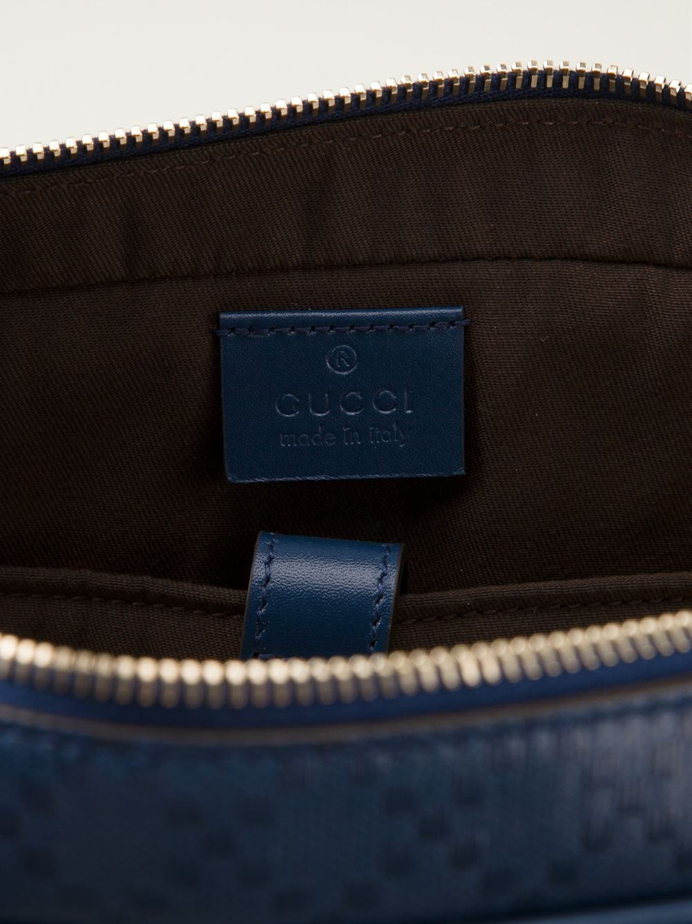 Lyst Gucci Diamond Laptop Bag in Blue for Men