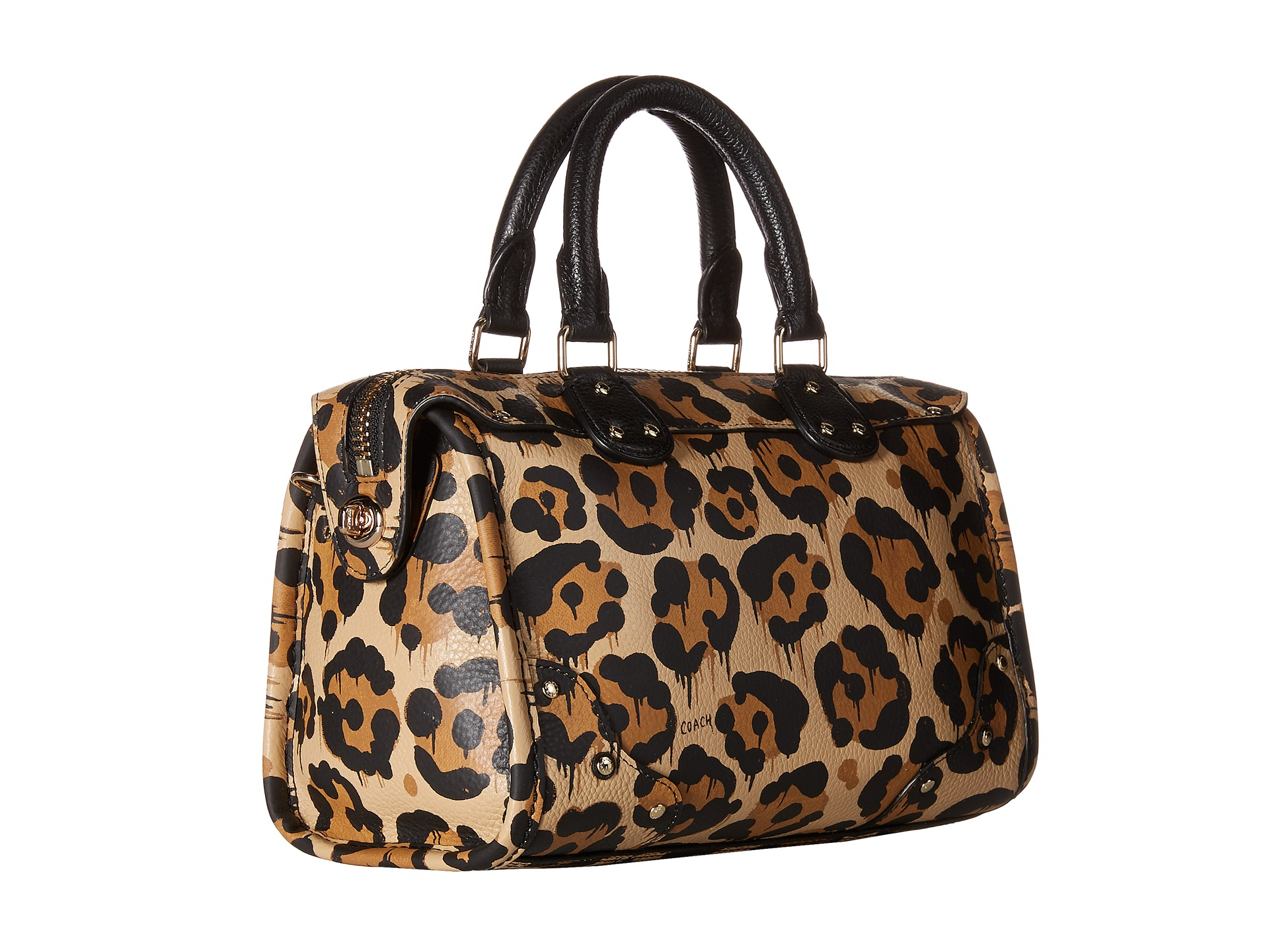 Lyst - Coach Leopard Ocelot Print Rhyder 24 Satchel