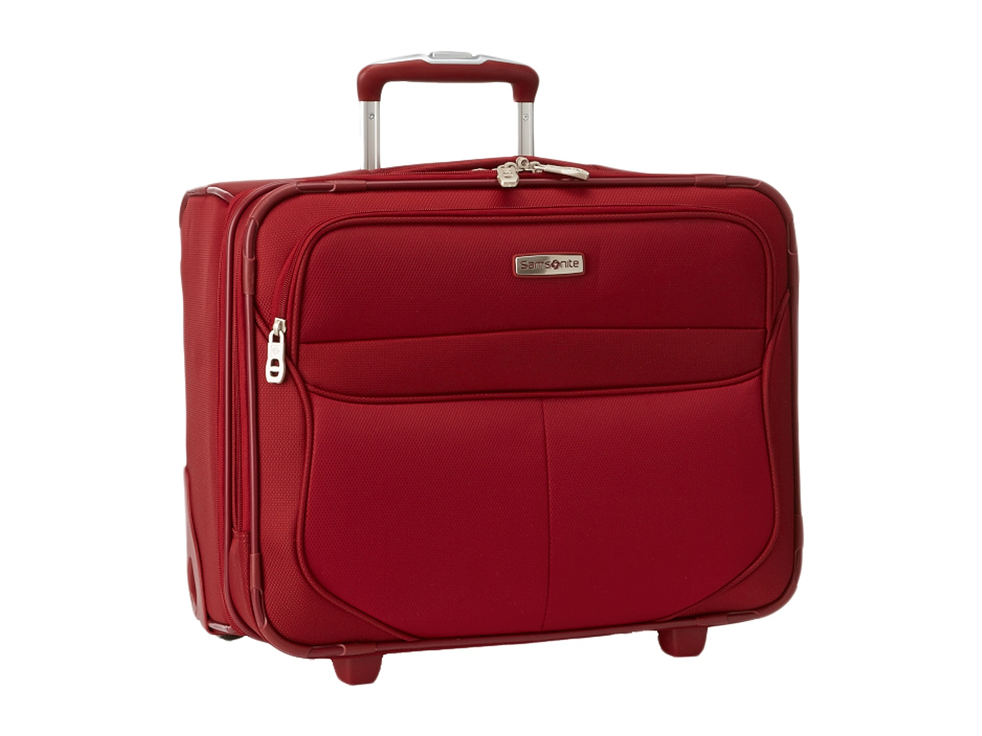 samsonite red suitcase