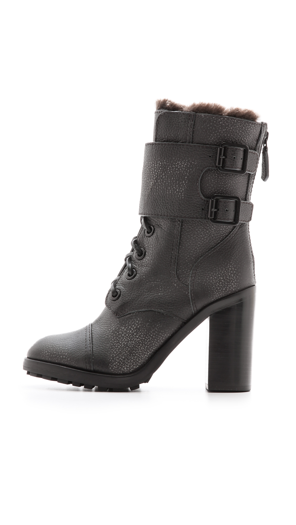 tory burch broome combat boots