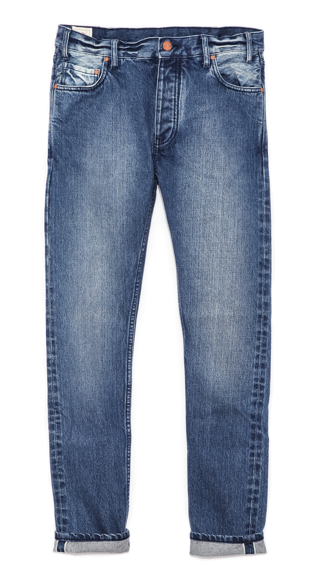 Han Kjobenhavn Lean Fitted Jeans in Blue for Men - Lyst