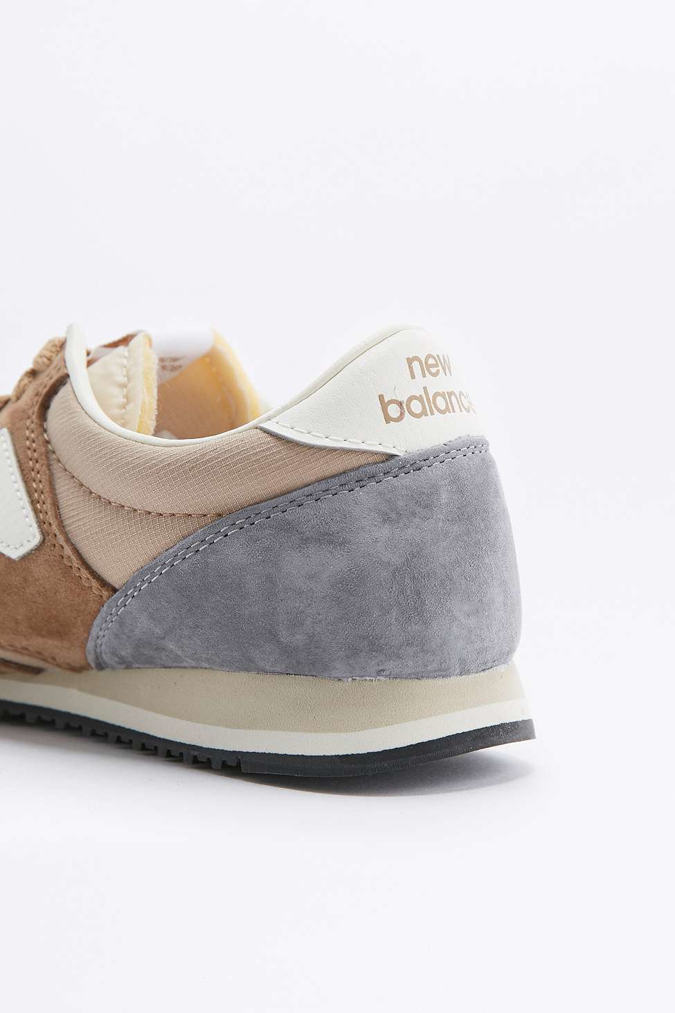 new balance beige suede 420 trainers