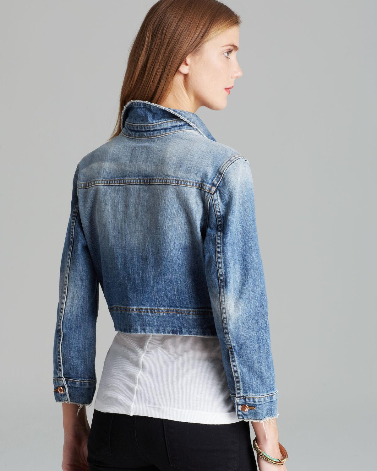 Joe U0026 39 S Jeans Jacket Denim Cardi In Cooper Blue