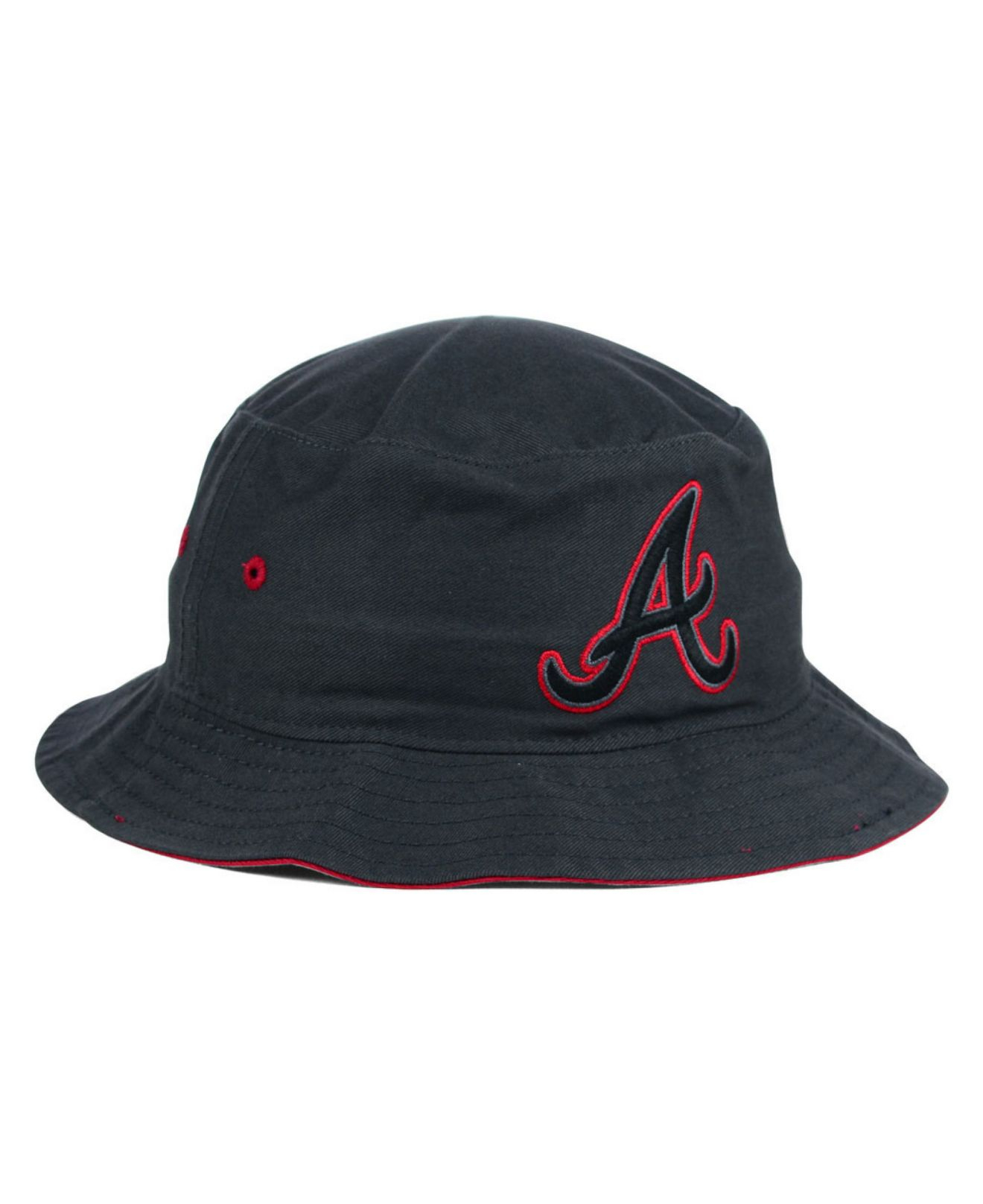 47 Brand Atlanta Braves Turbo Bucket Hat in Gray