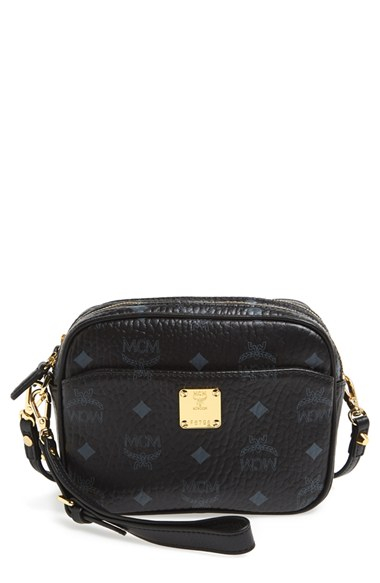 mcm black crossbody bag