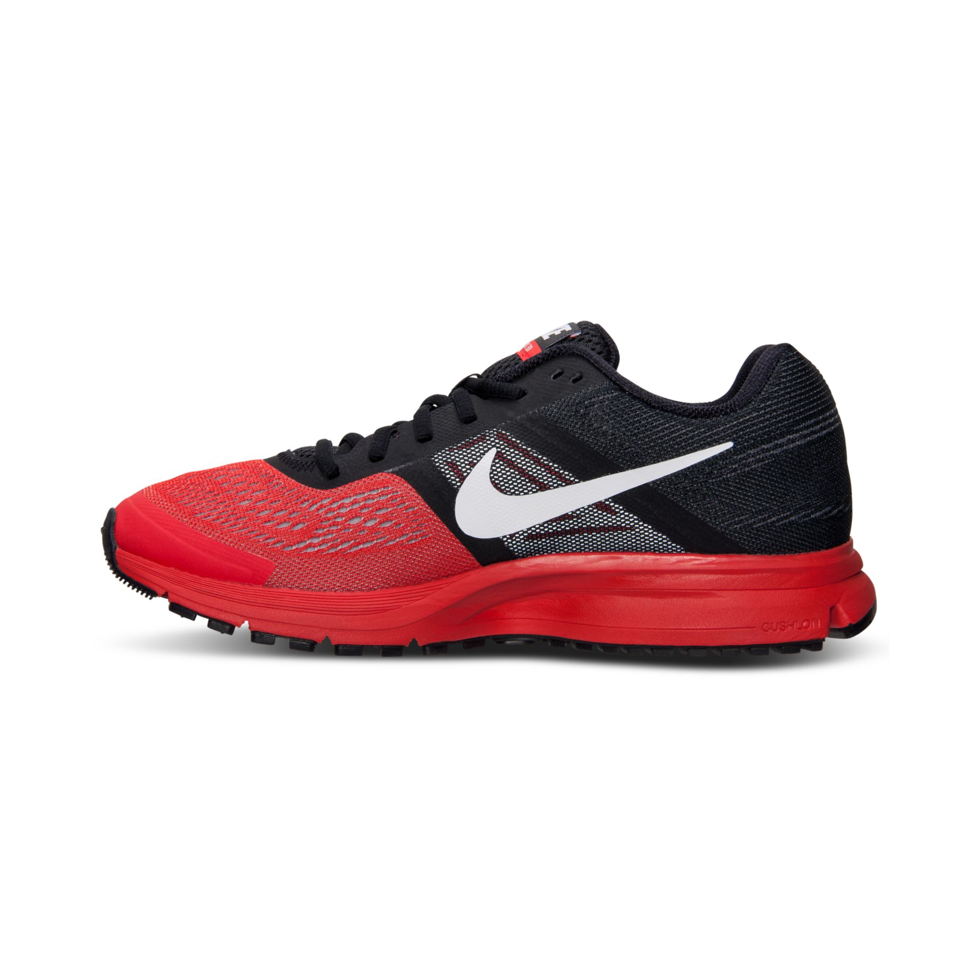 Nike Mens Air Pegasus 30 Running Shoes From Finish Line in Black/Crimson/White  (Black) for Men | Lyst