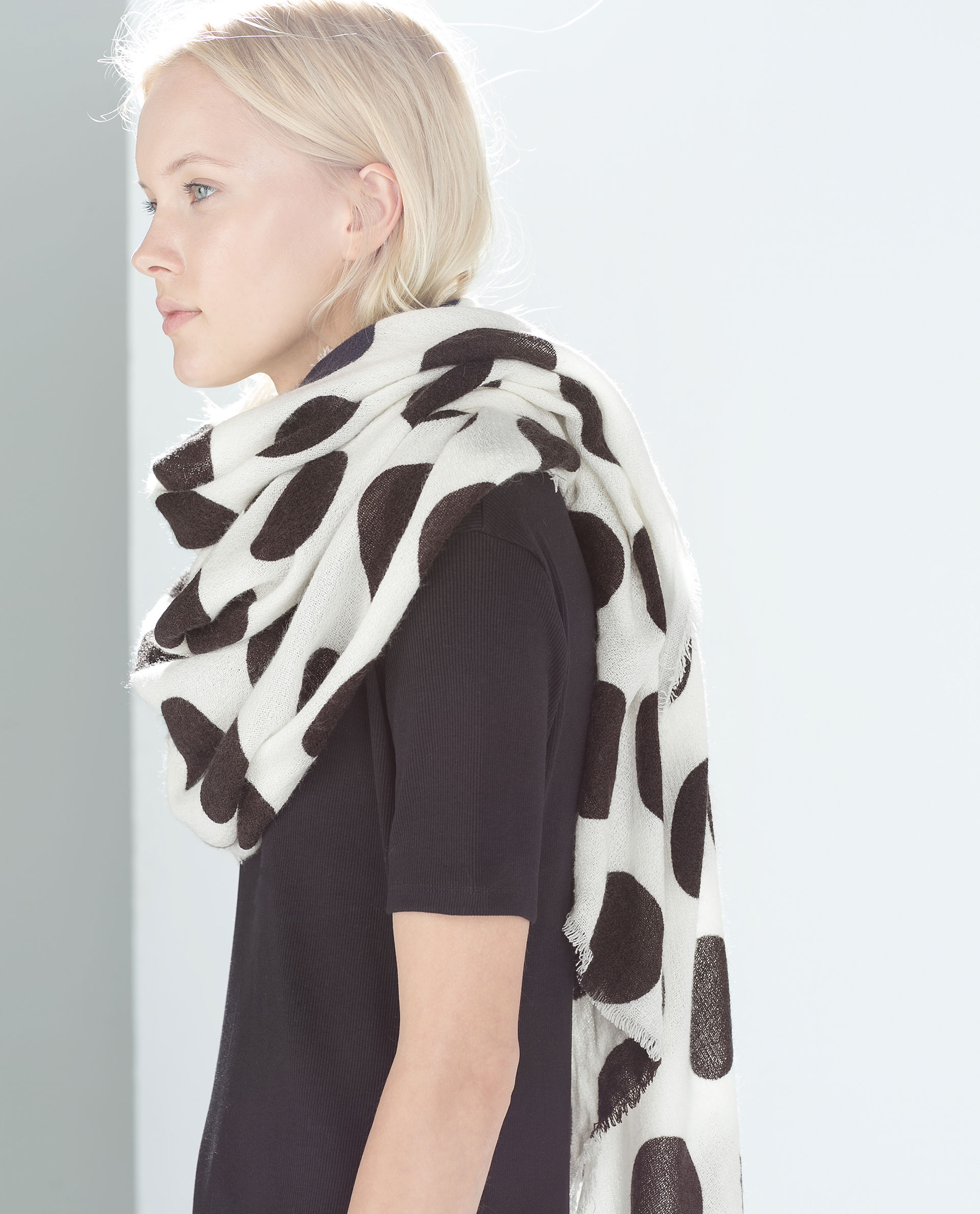 scarf tops zara
