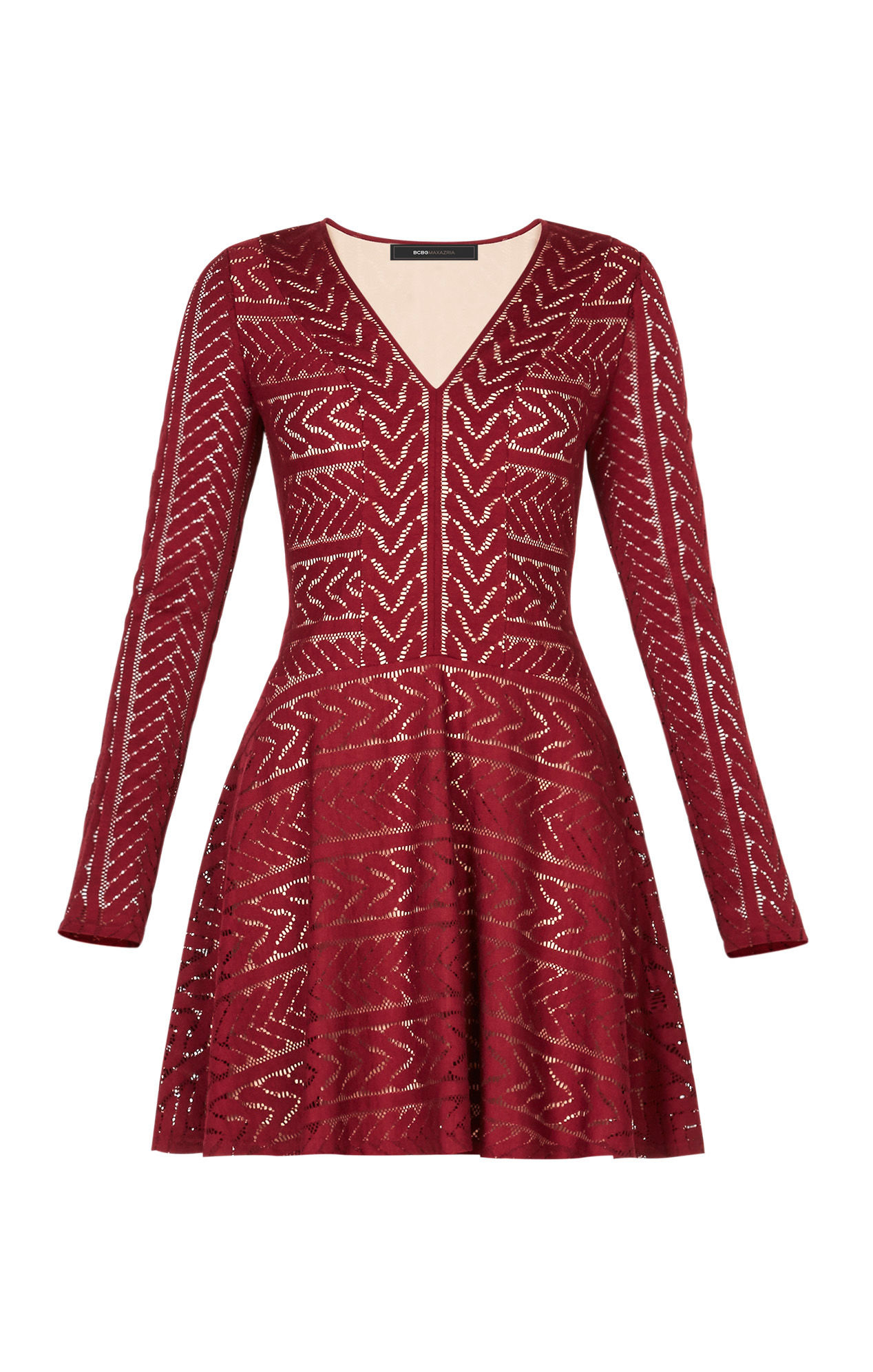 Bcbg Burgundy Dress Discount, 67% OFF 