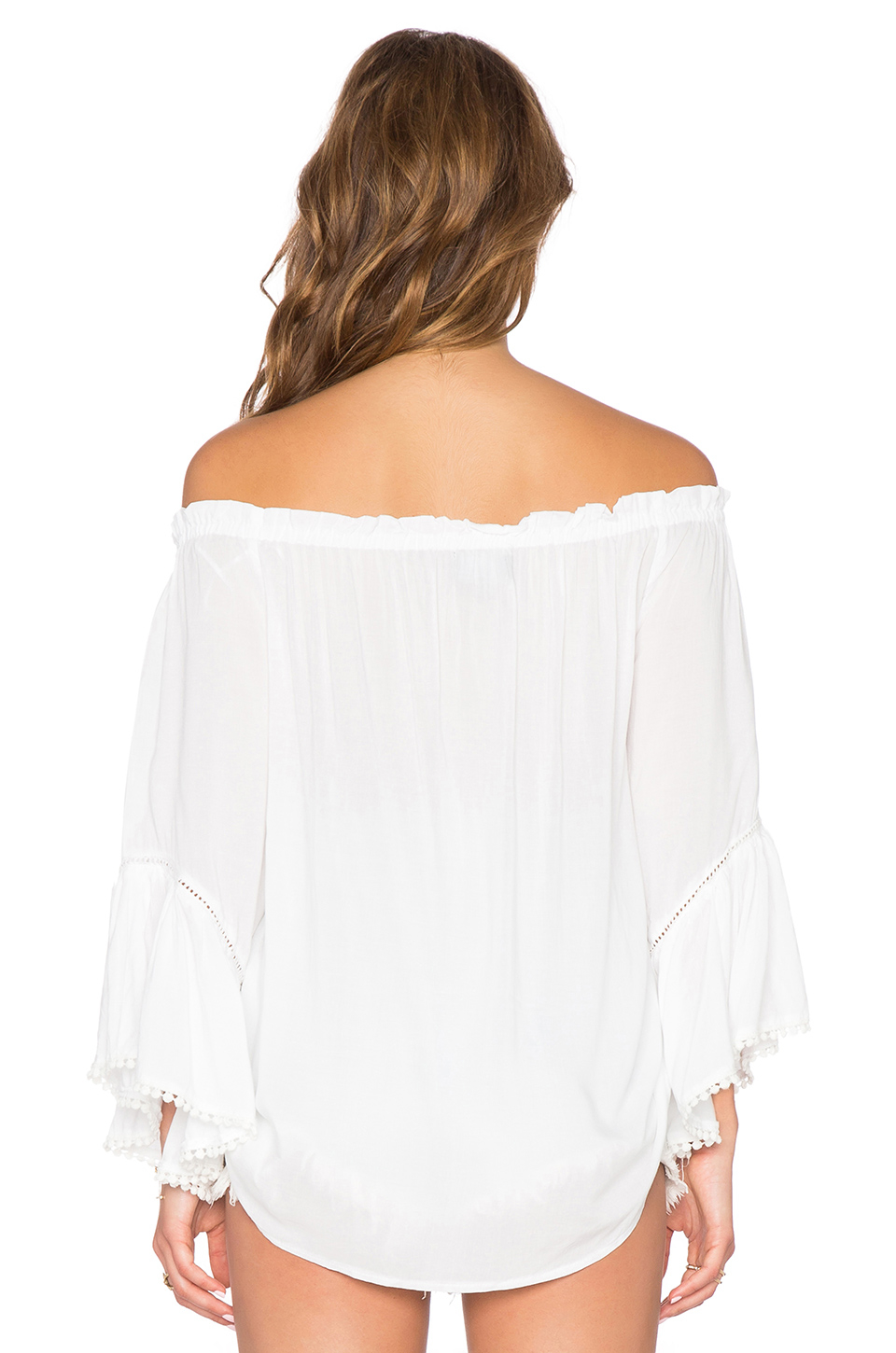 Lyst Wilde Desert Wanderer Top In White lyst wilde desert wanderer top in white
