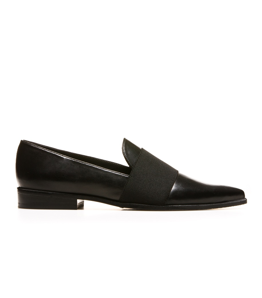 stuart weitzman loafer stuart weitzman theband loafer in black lyst stuart weitzman loafer stuart weitzman theband loafer in black lyst